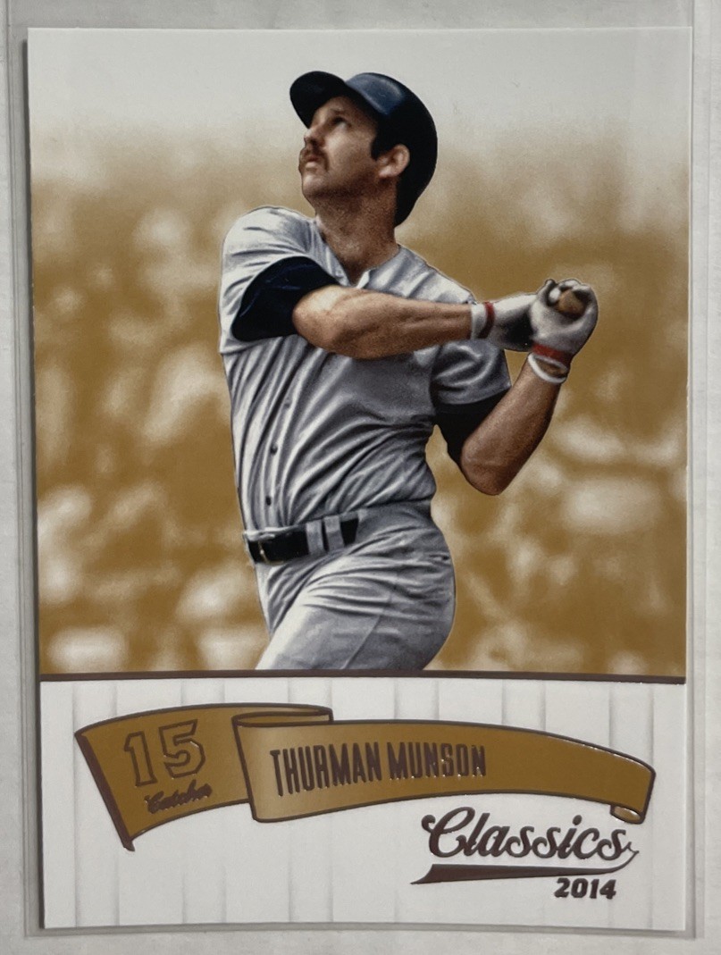 2014 Classics Baseball Thurman Munson Base Card #129 Complete Your Set!!! ⚾️