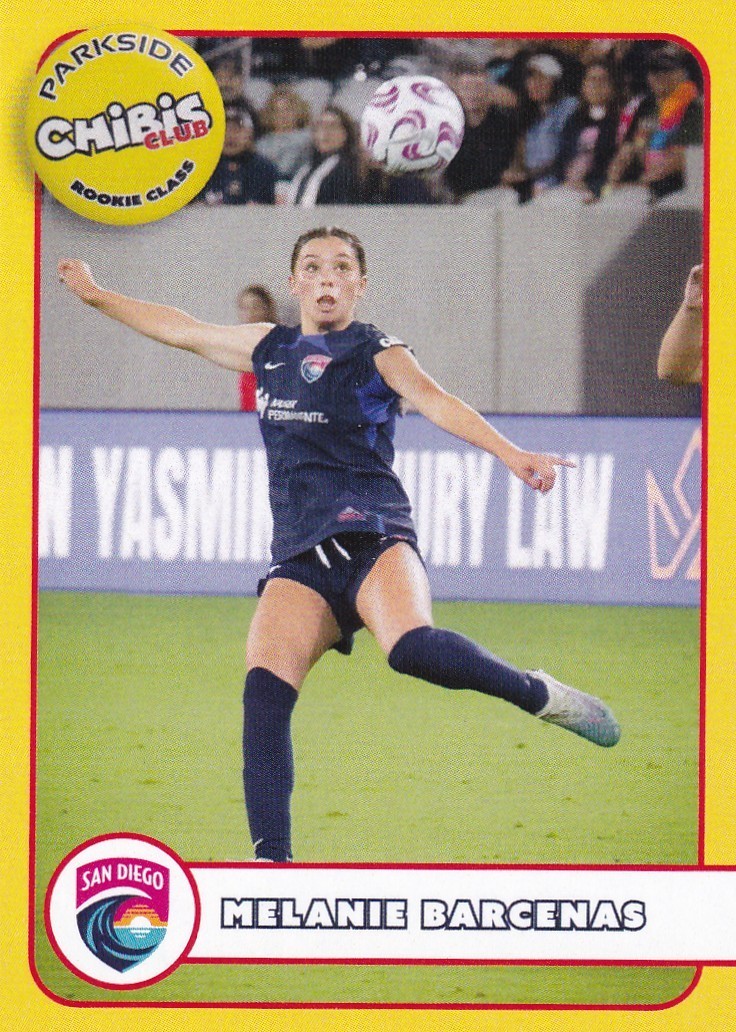 2023 Parkside NWSL Chibis Club Rookie Class Exclusive Melanie Barcenas