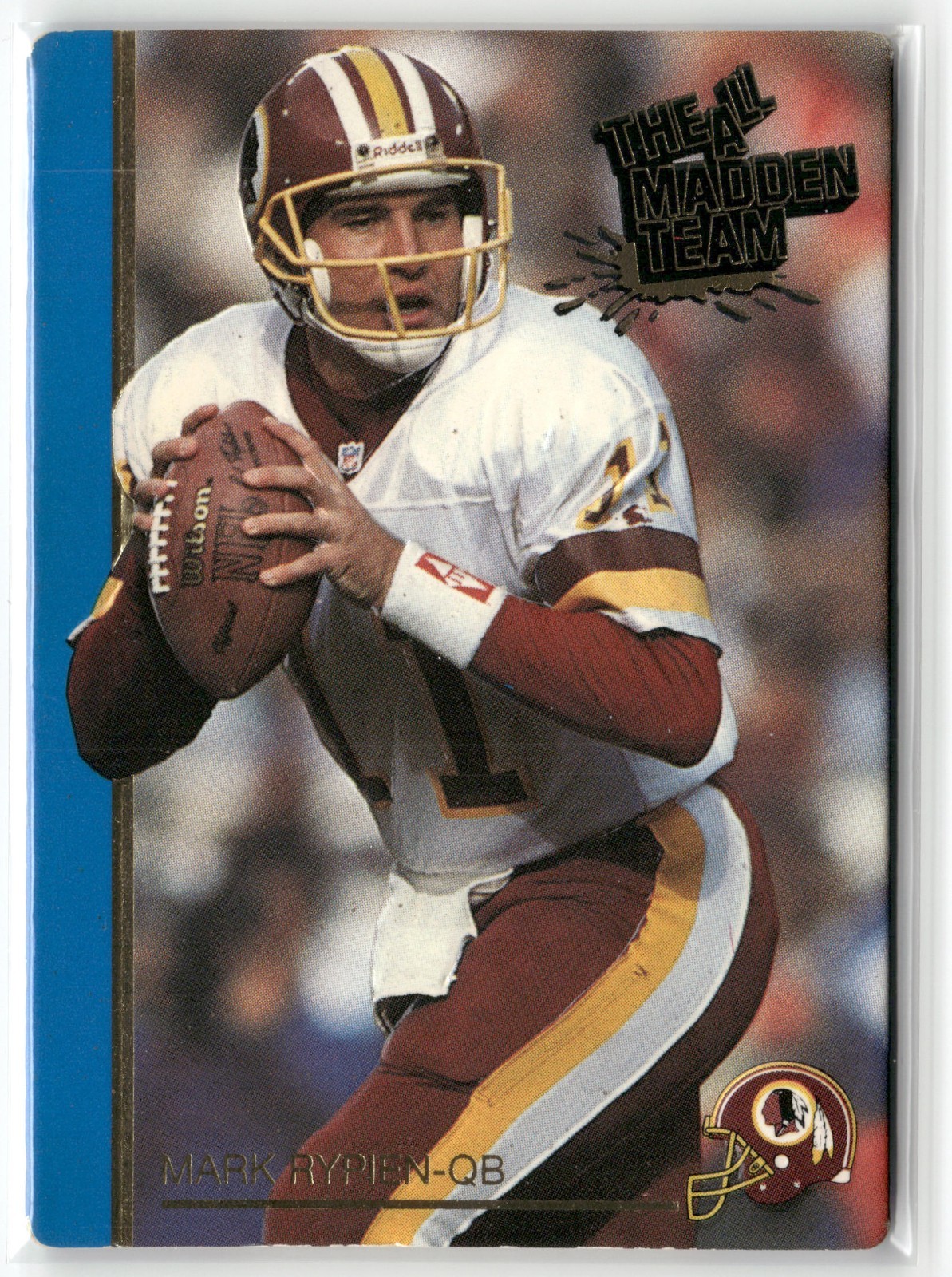 1991 Action Packed The All-Madden Team – Mark Rypien #1 Redskins