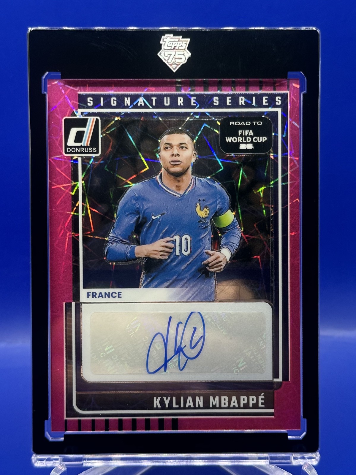 2025-26 Panini Donruss Road to Fifa World Cup – Signature Series Kylian…
