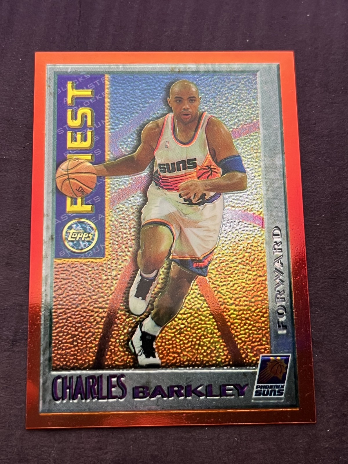 1995-96 Topps Finest – Charles Barkley #M 6
