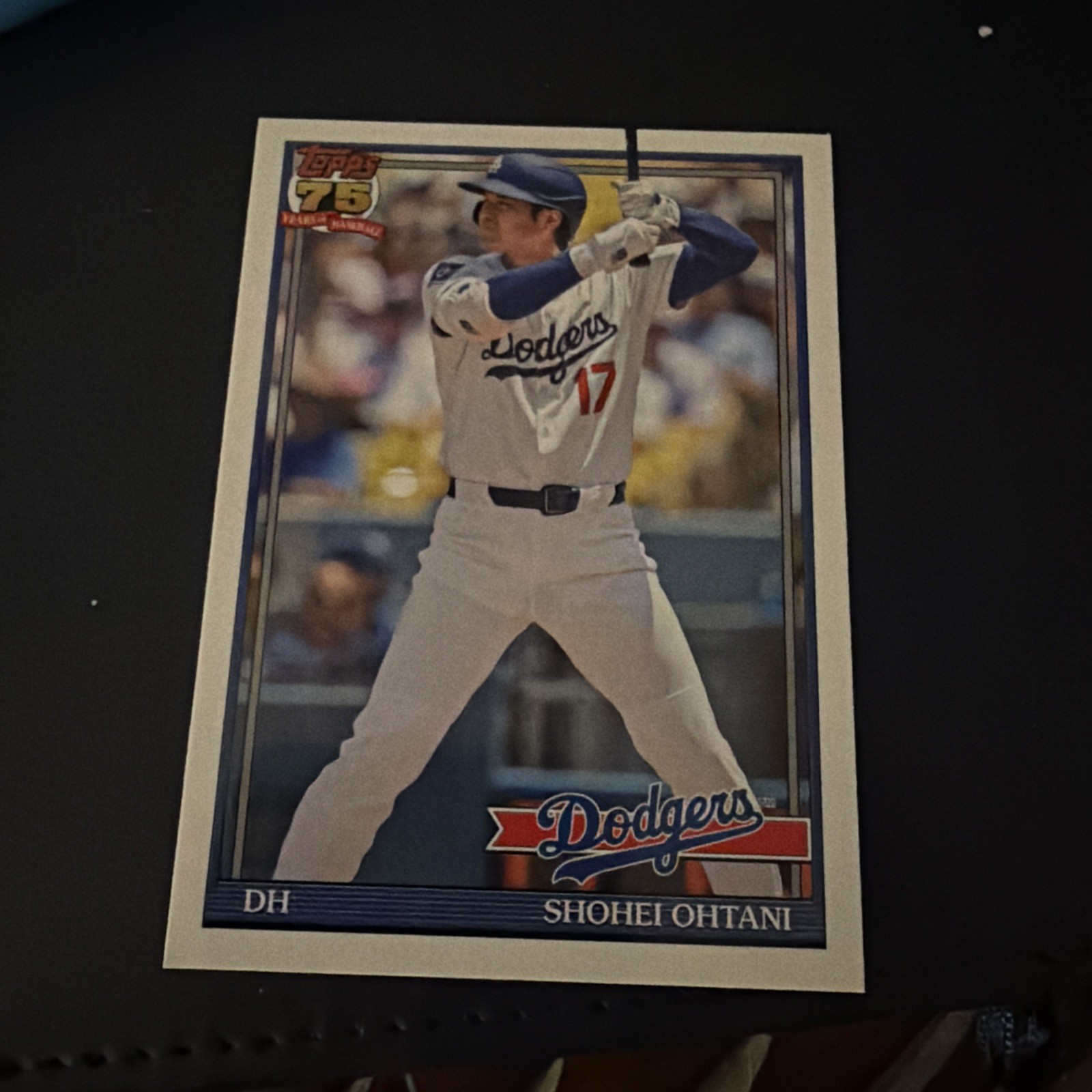 Shohei Ohtani 2026 Topps Series 2 1991 75th Anniversary SP Dodgers #91B2-1