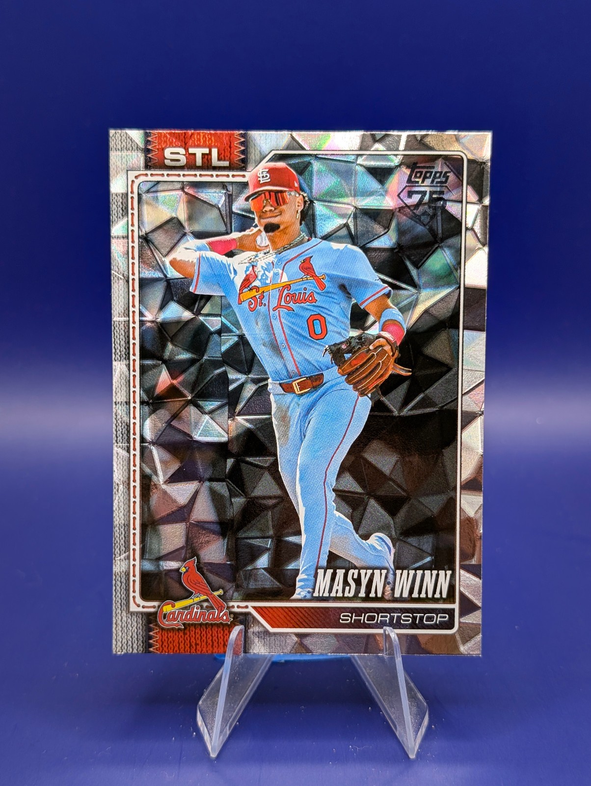 2026 Topps Series 2 – Masyn Winn Diamante Foil #526 Cardinals