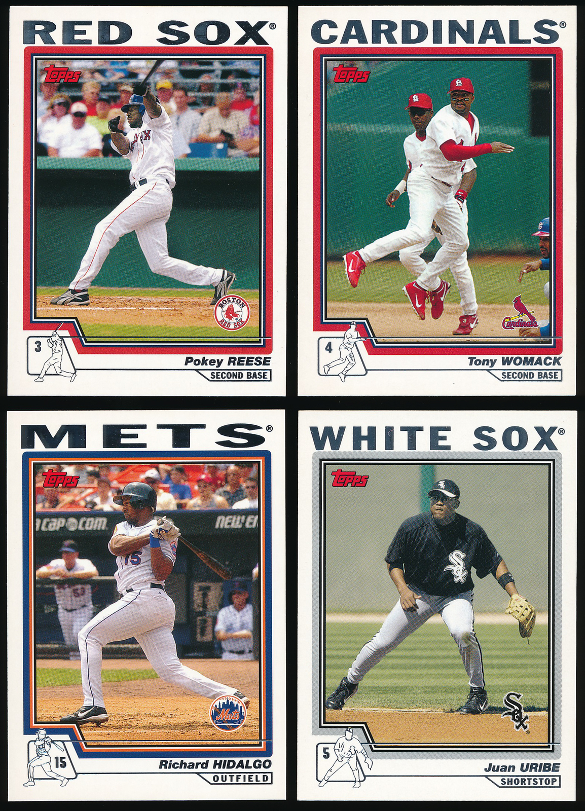 2004 Topps Traded and Rookies BB – You Pick – Complete Your Set (A06)