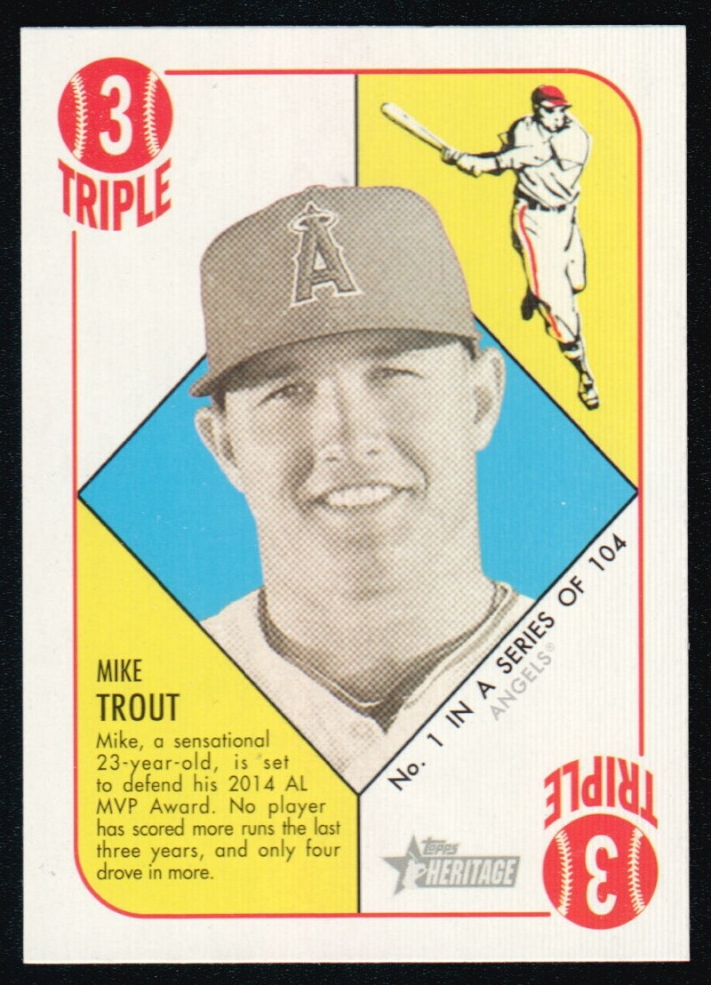 2015 TOPPS HERITAGE ’51 COLLECTION COMPLETE YOUR SET 1-104