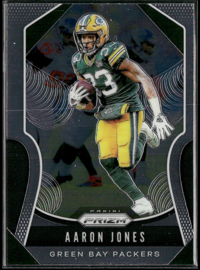 2019 Panini America, Inc. PRIZM FOOTBALL AARON JONES #120 GREEN BAY PACKERS