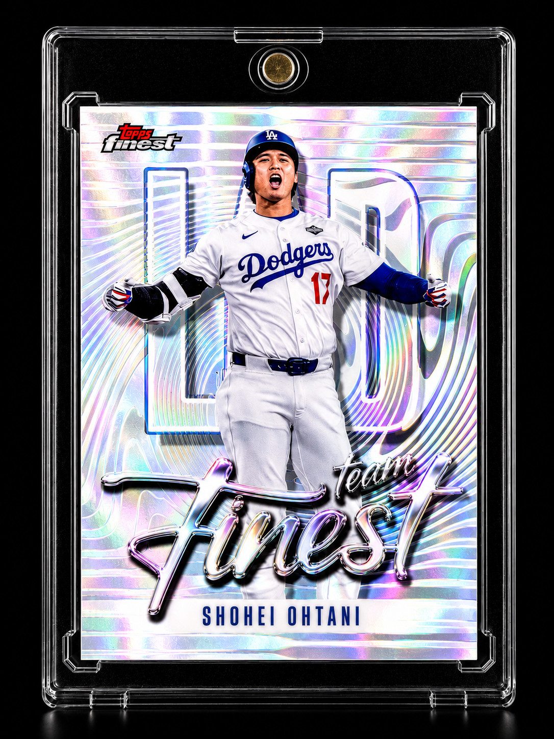 SHOHEI OHTANI REFRACTOR 2026 Topps Finest Teams Finest Los Angeles Dodgers MVP