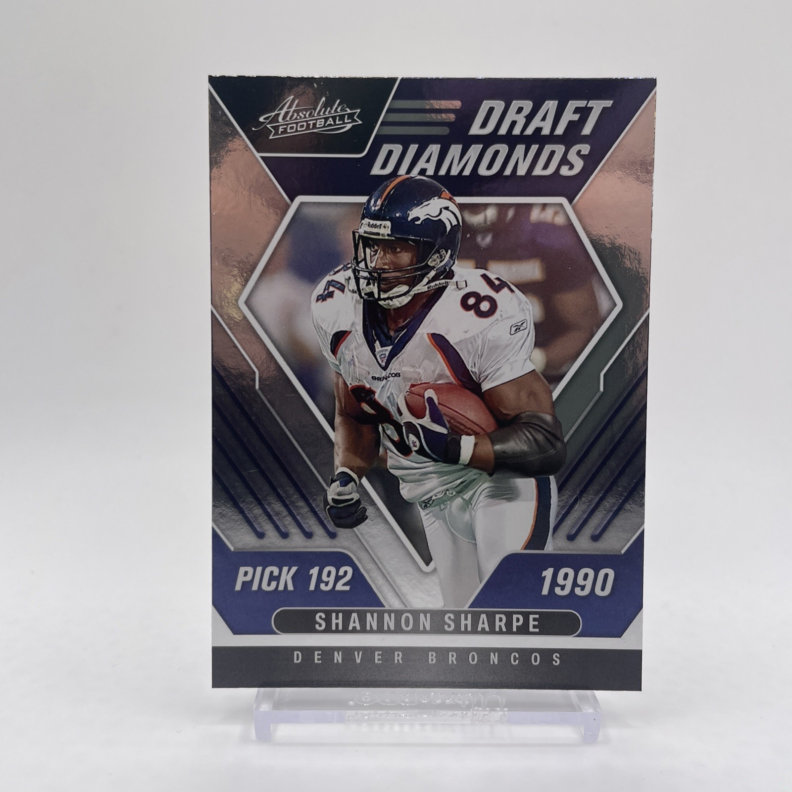 2022 Panini Absolute Shannon Sharpe Draft Diamonds #7 – Denver Broncos