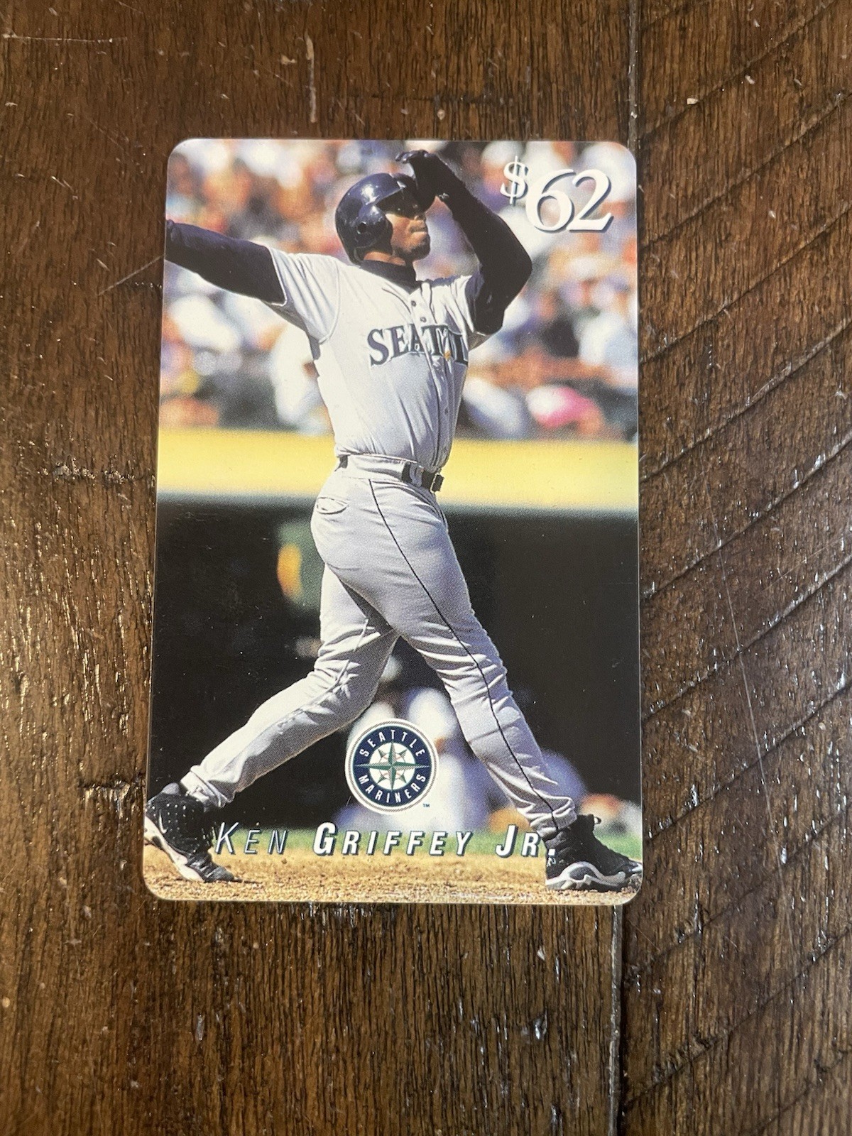 Ken Griffey Jr 1997 The Score Board Phone Card $62 Seattle Mariners