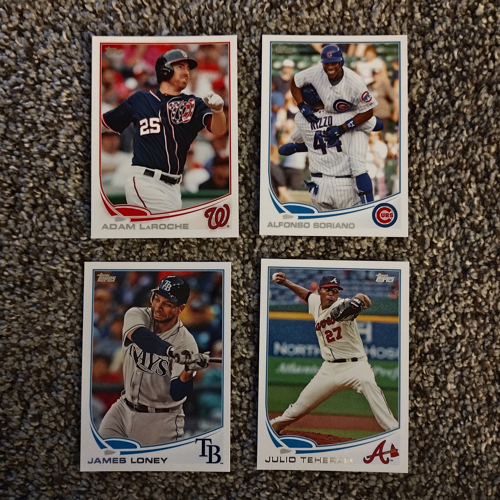 2013 Topps #441-660 – 40% off with 4+ cards You Pick – Complete Your Set