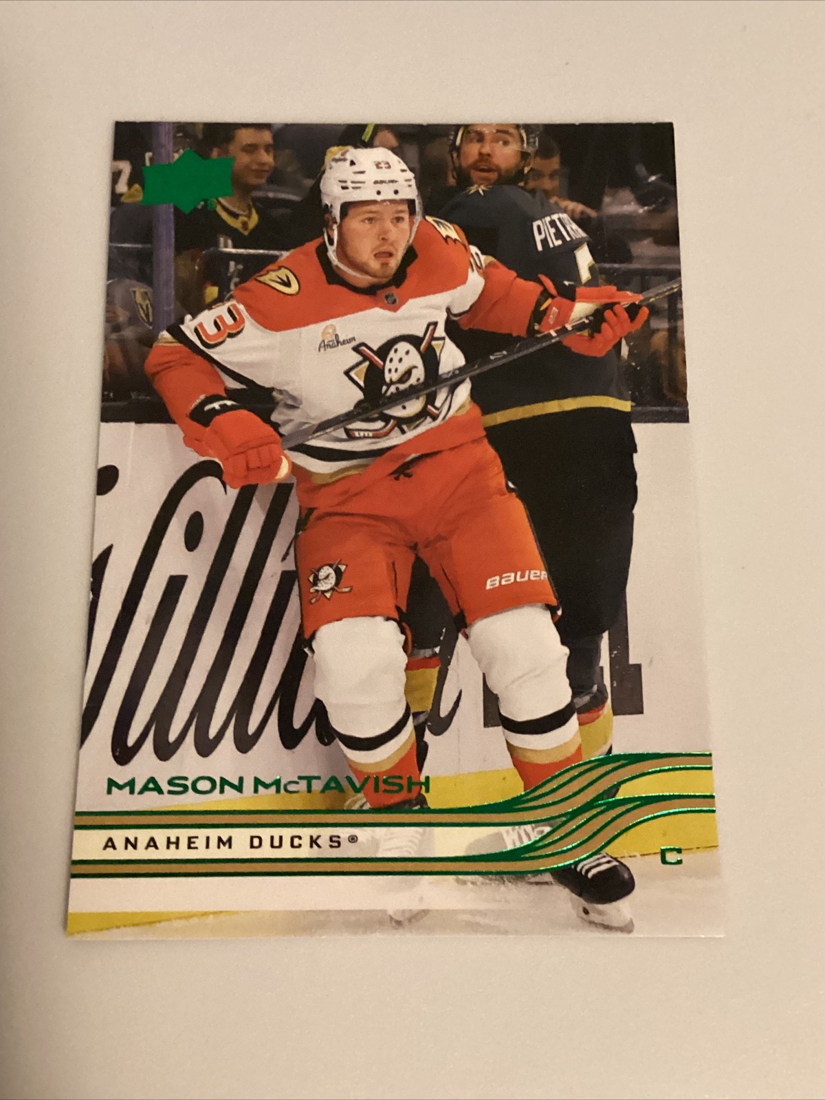 2025-26 NHL Upper Deck #1-Mason McTavish-Anaheim Ducks