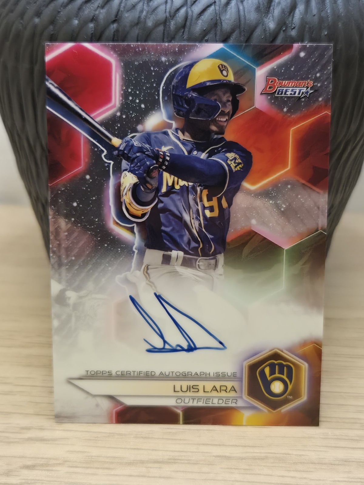 2023 Bowman’s Best – Best of 2023 Autographs Luis Lara #B23-LL (AU, RC)