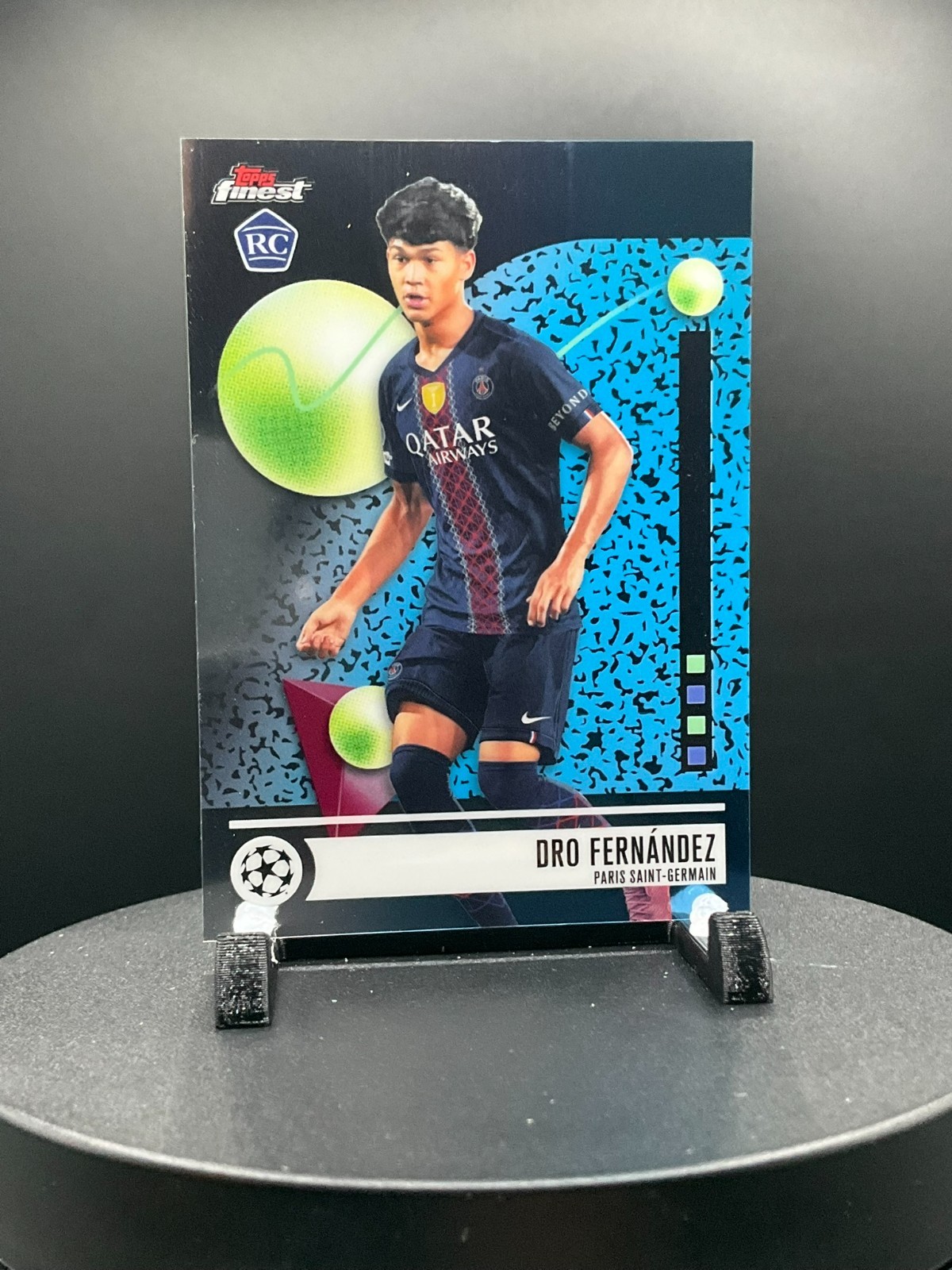 2025-26 Topps Finest UEFA Club #199 Dro Fernández – Paris Saint-Germain RC
