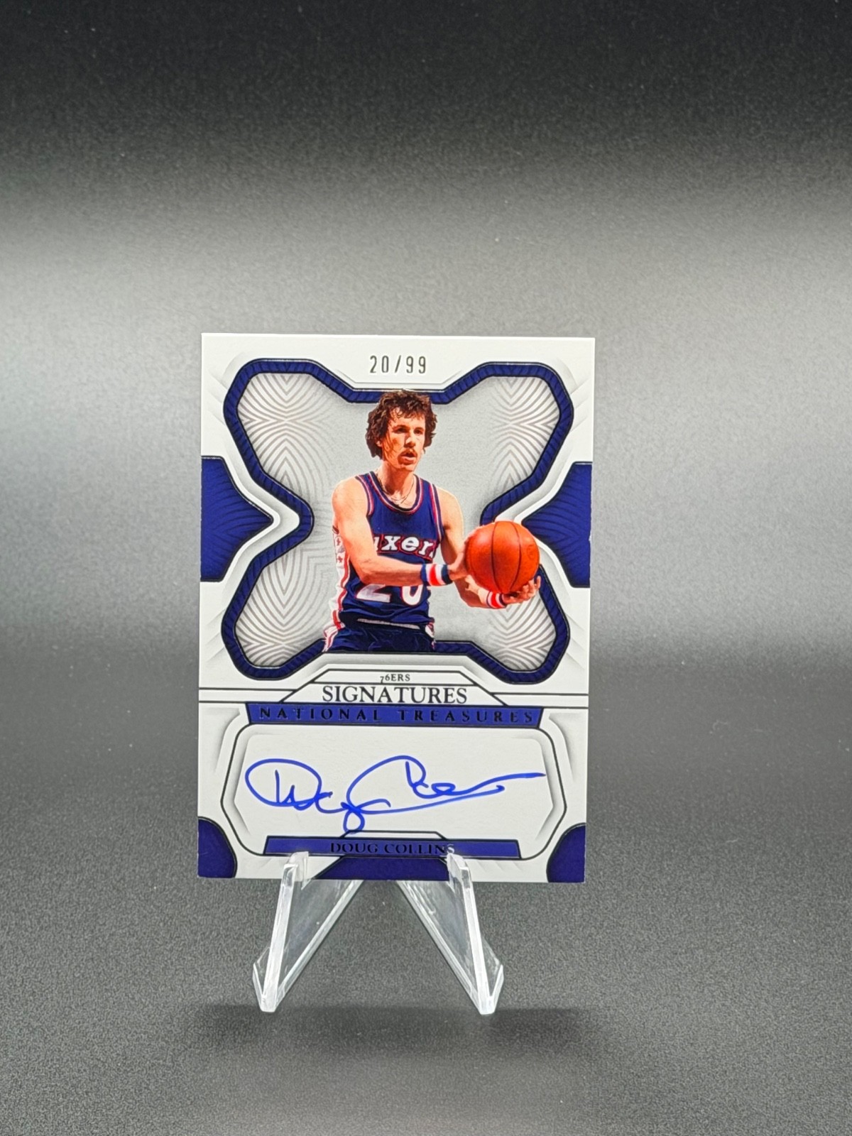DOUG COLLINS 2022-23 National Treasures Signatures Autograph (Jersey #) 20/99