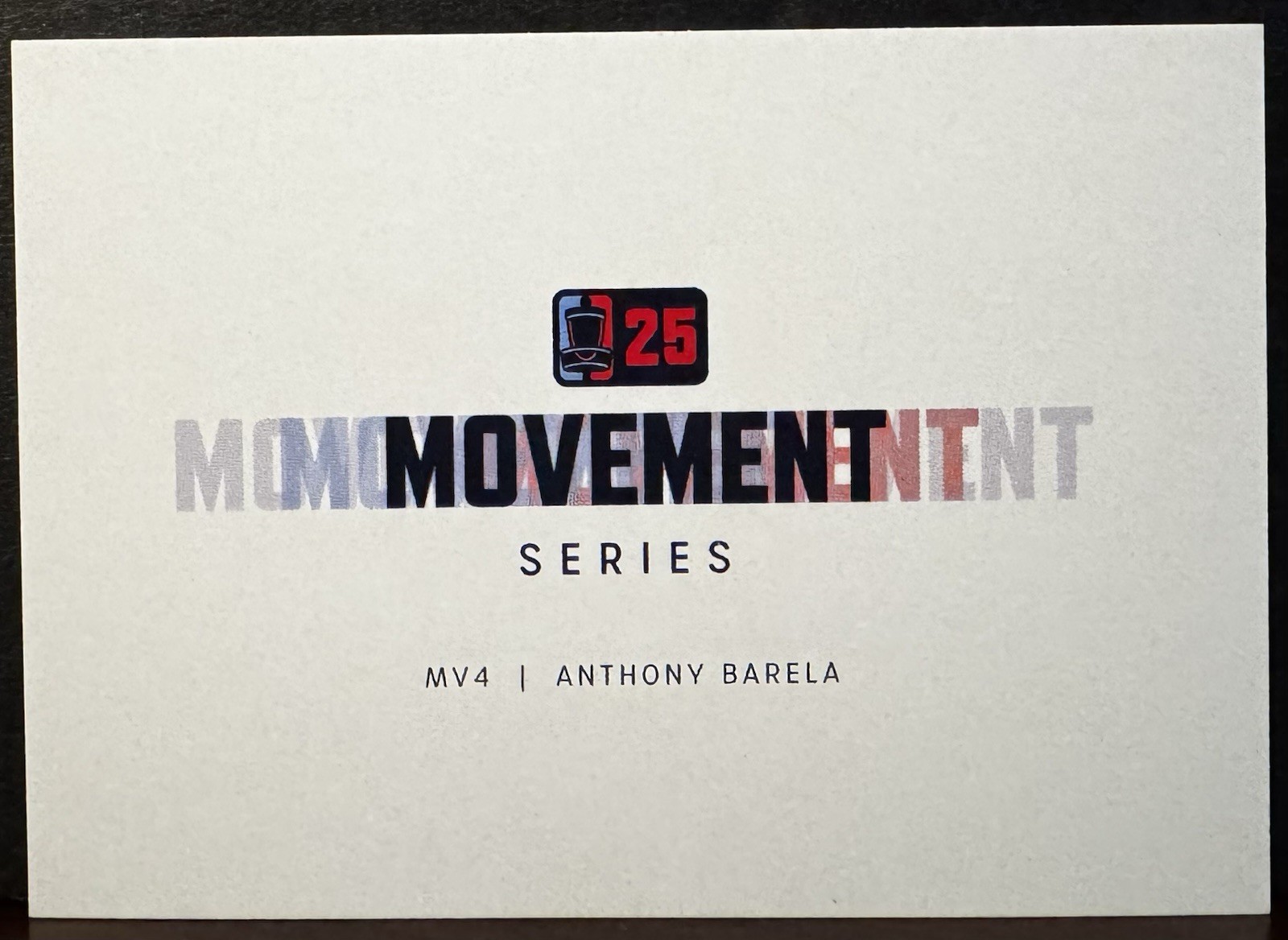 2025 DGPT Disc Golf Pro Tour Movement Series MV4 Anthony Barela