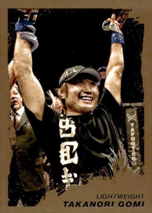 2011 Topps UFC Moment of Truth #173 Takanori Gomi Gold
