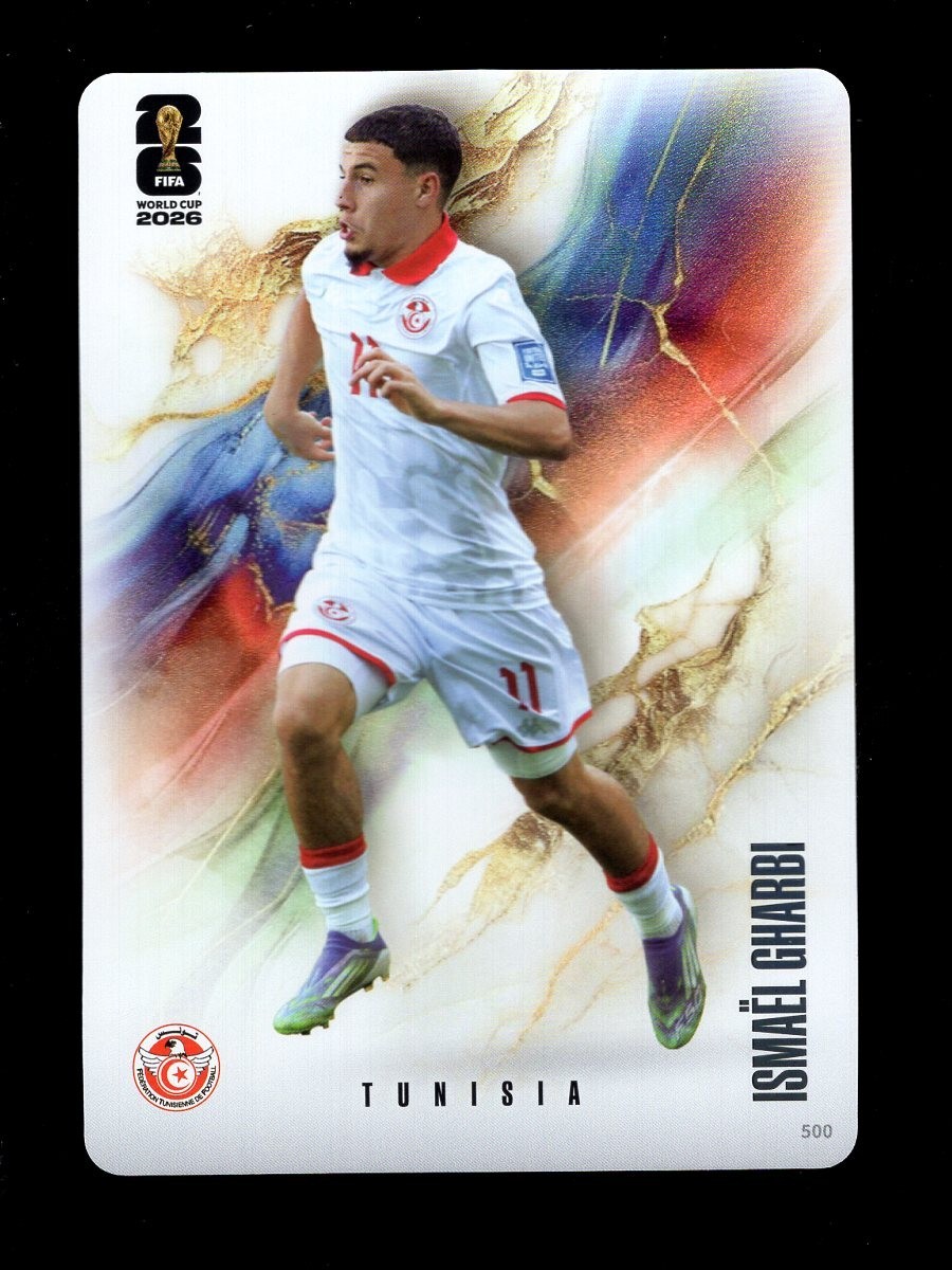 2026 KAYOU PANINI FIFA WORLD CUP COLOR BLAST ISMAEL GHARBI TUNISIA