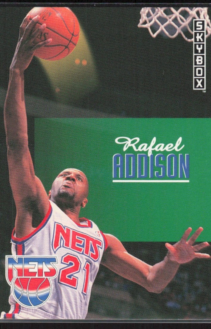 1992-93 SkyBox Rafael Addison New Jersey Nets #150