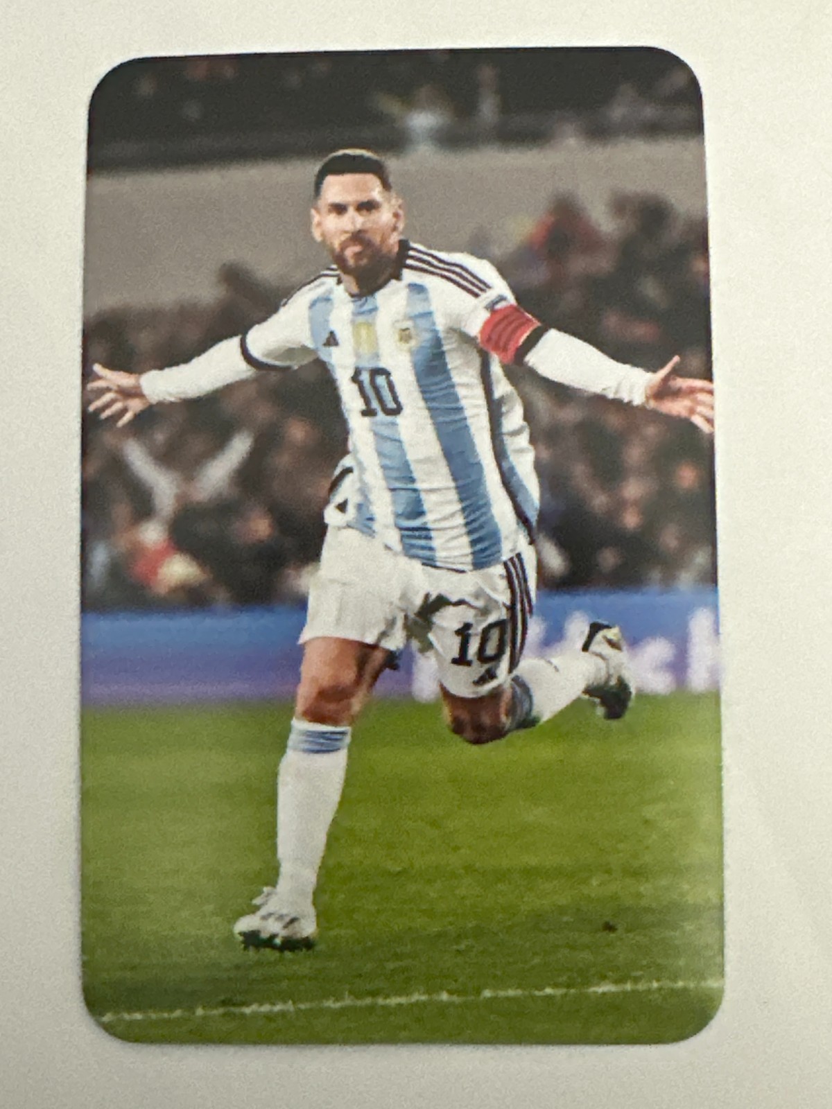 2024 World Football Stars Lionel Messi Argentina Soccer Trading Card #47