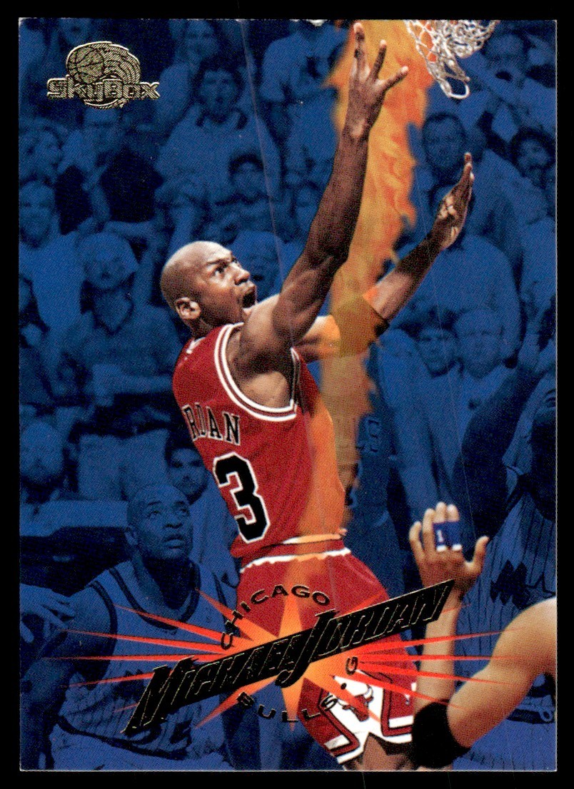 1995-96 SkyBox Premium Michael Jordan #15 EX (Edge)