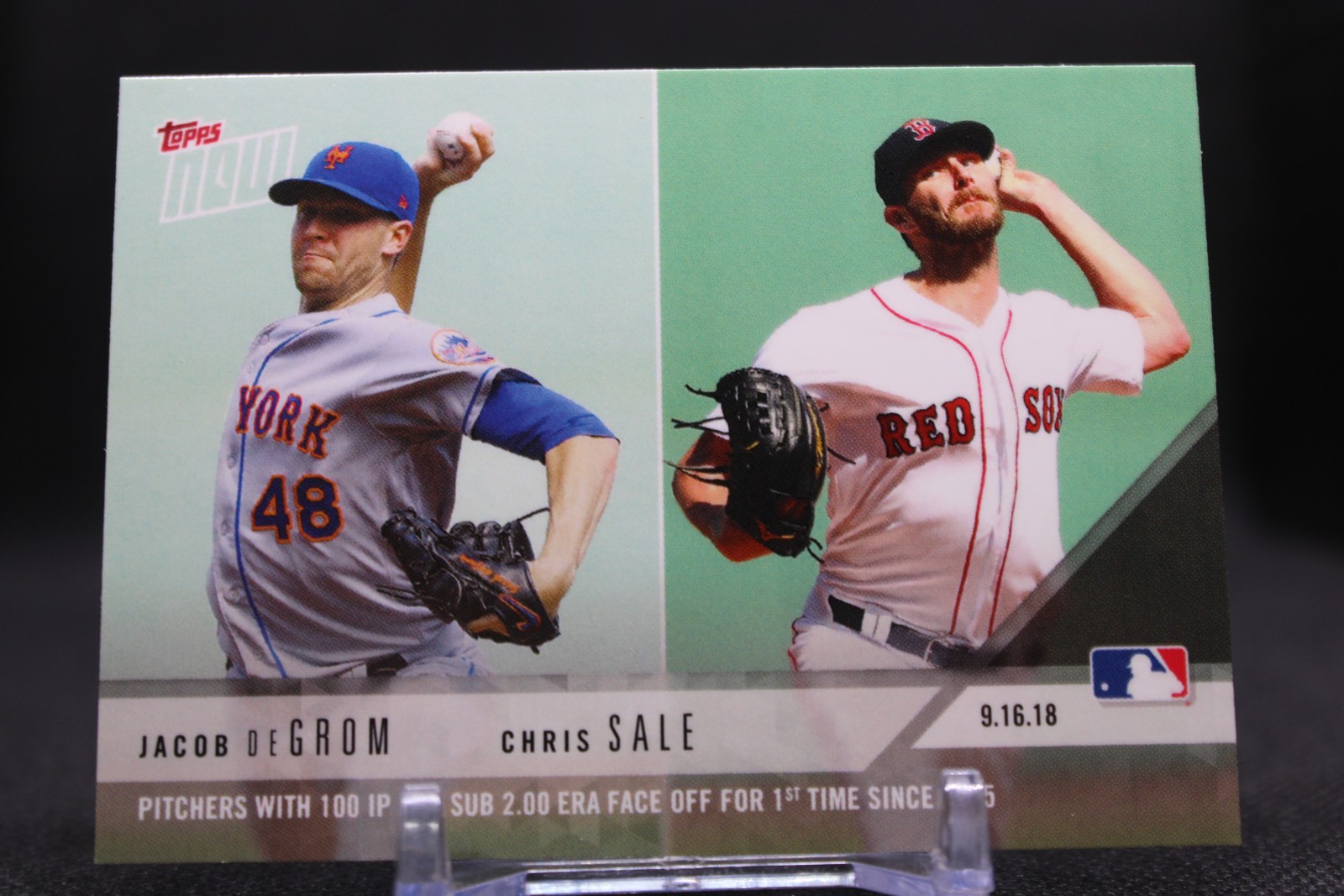 Jacob deGrom / Chris Sale #737 2018 Topps Now