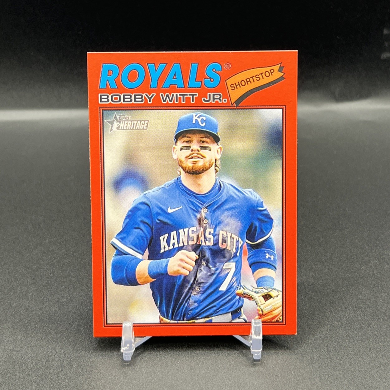 BOBBY WITT JR. • RED BORDER SP #160 • 2026 Topps Heritage • Royals