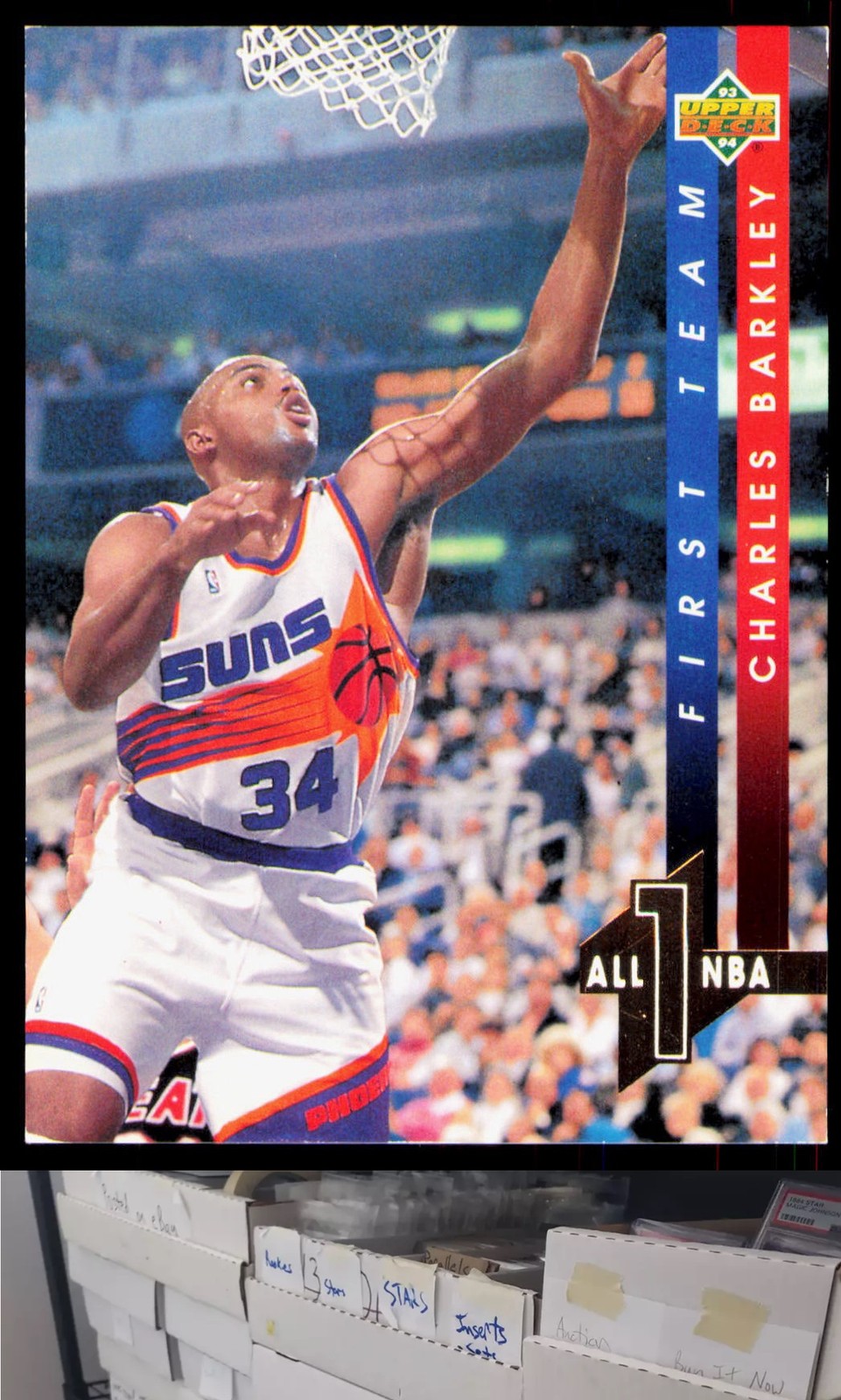 1993-94 Upper Deck #AN1 Charles Barkley All-NBA – JL