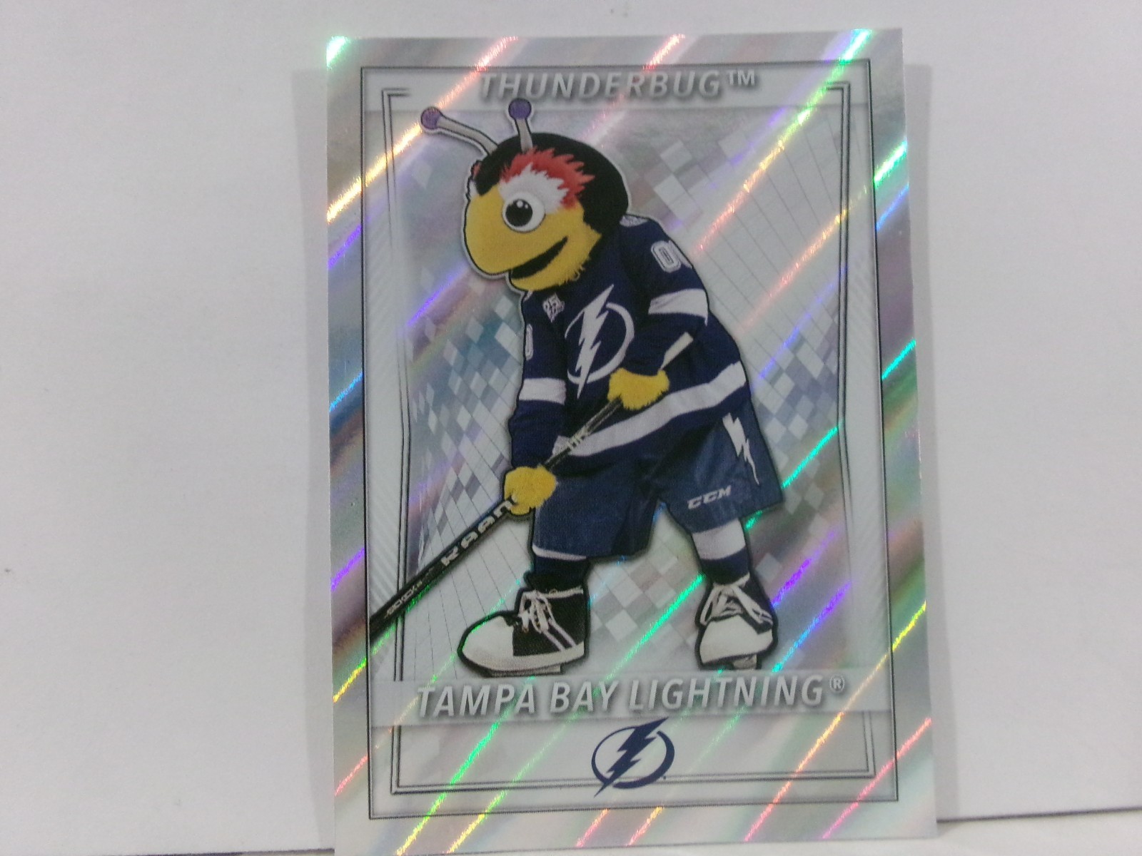 2020-21 Topps NHL Stickers MASCOT #428 THUNDERBUG TAMPA BAY LIGHTNING