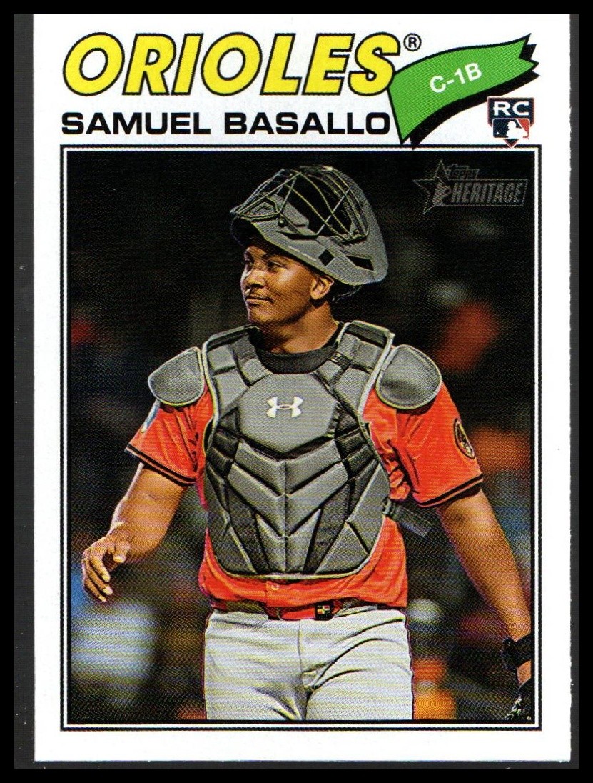 2026 Topps Heritage #175 Samuel Basallo