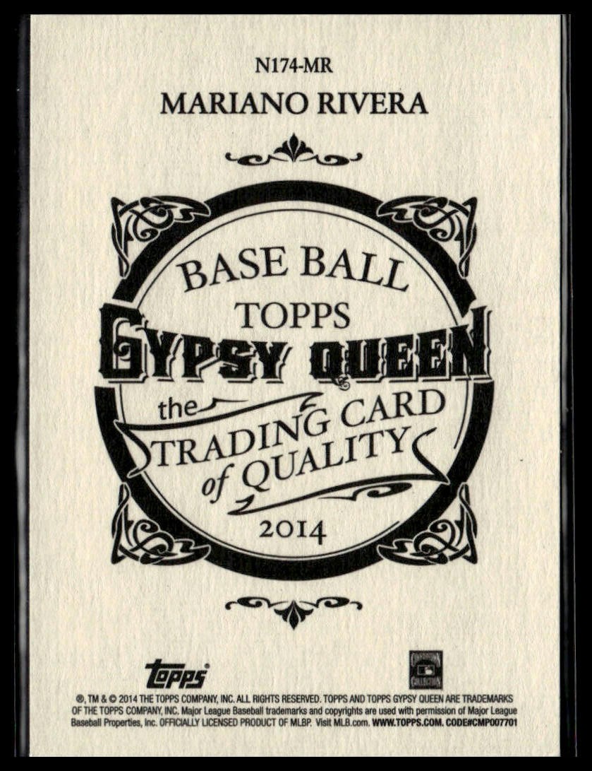 2014 Topps Gypsy Queen #N174-MR Mariano Rivera N174 Gypsy Queen