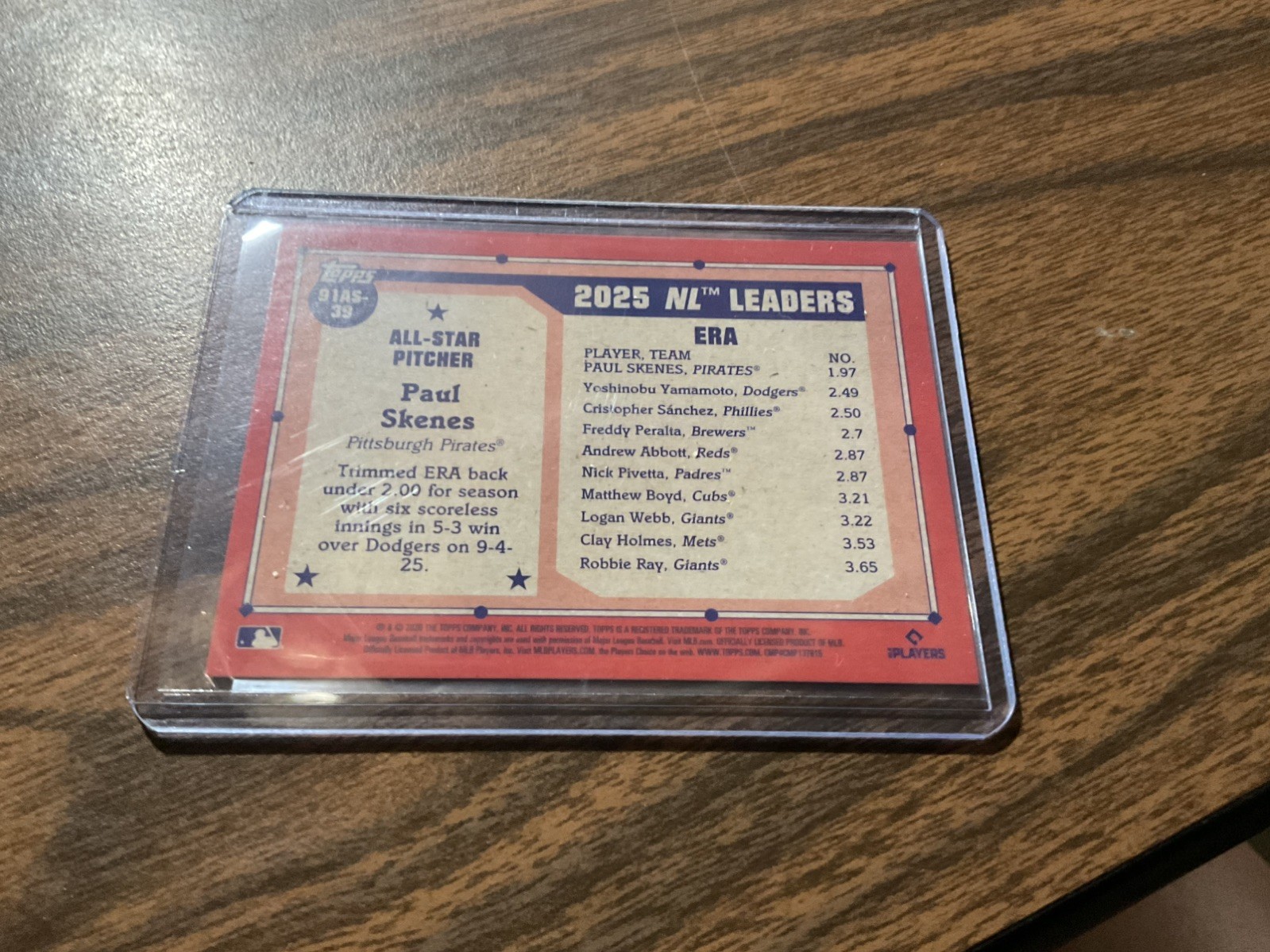 10 Topps Baseball Paul Skenes Pittsburgh Pirates 1 is a 2024 Topps Heritage PSA9
