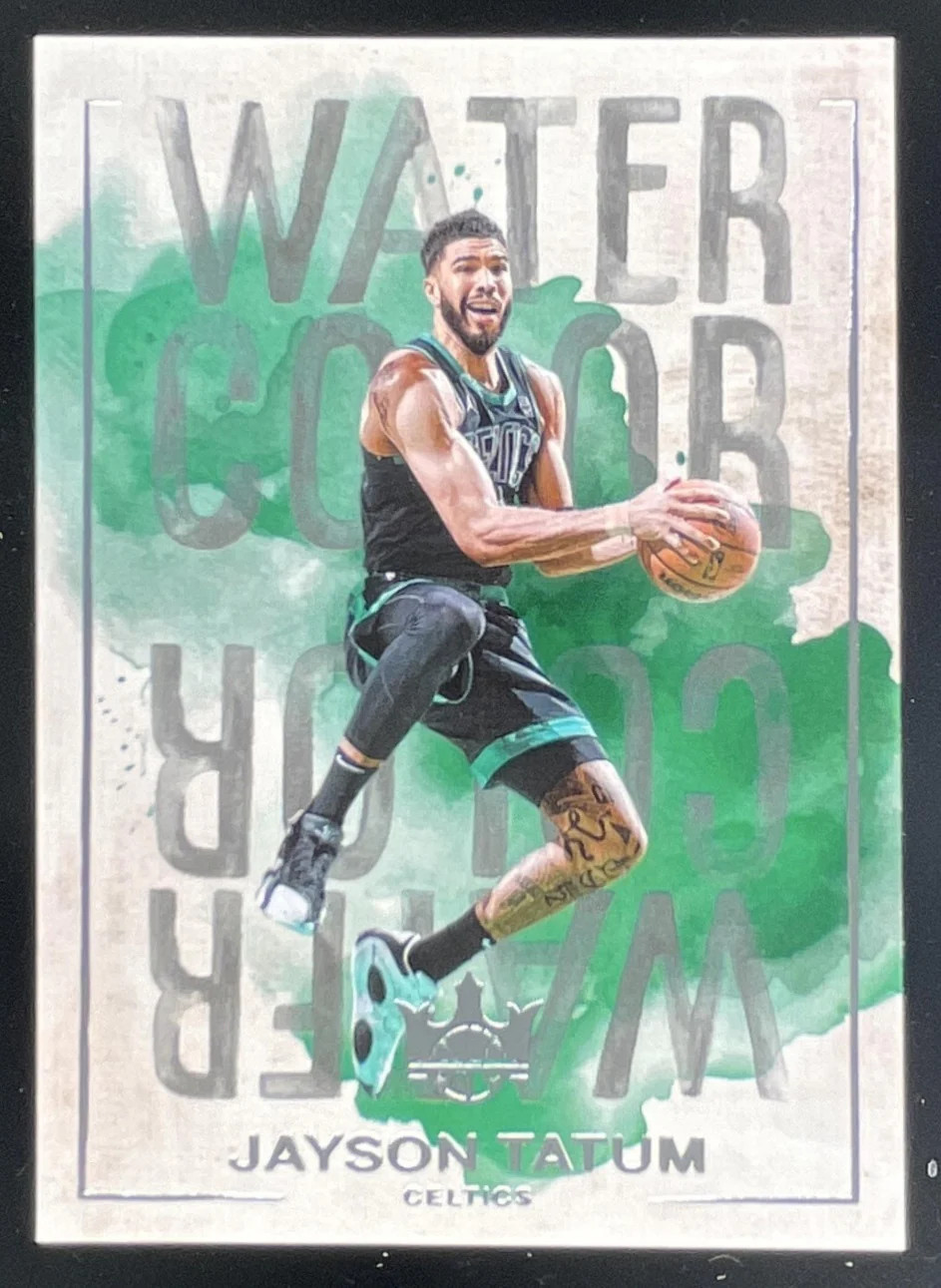 2024-25 Panini Court Kings Water Color #1 Jayson Tatum