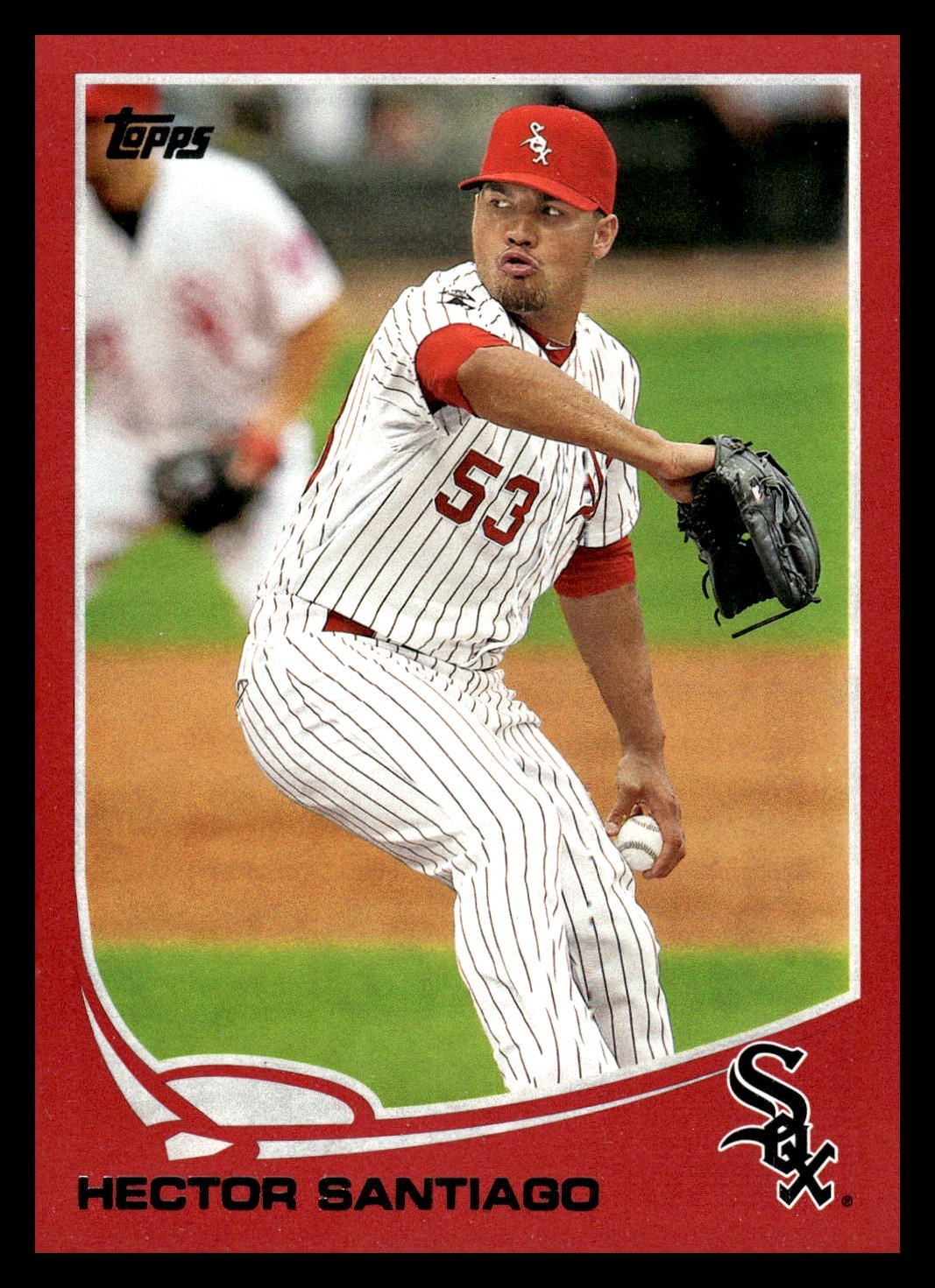 2013 Topps – Hector Santiago #620 Target Red Border