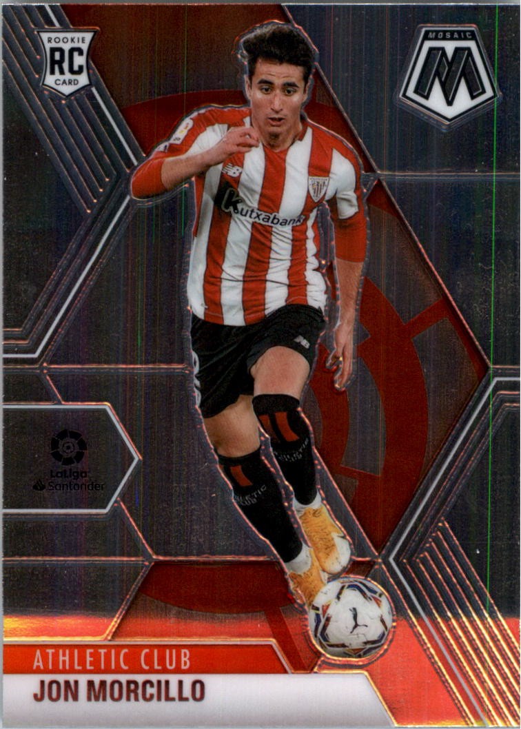2020-21 Panini Mosaic La Liga #34 Jon Morcillo – SCR