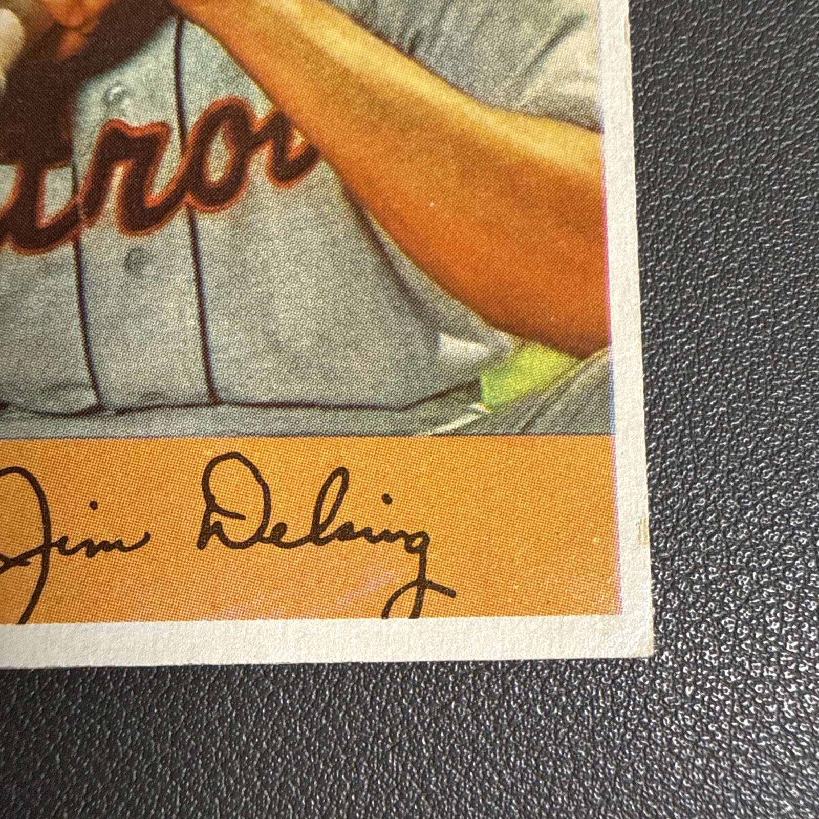 1954 Bowman – Jim Delsing #55 See description