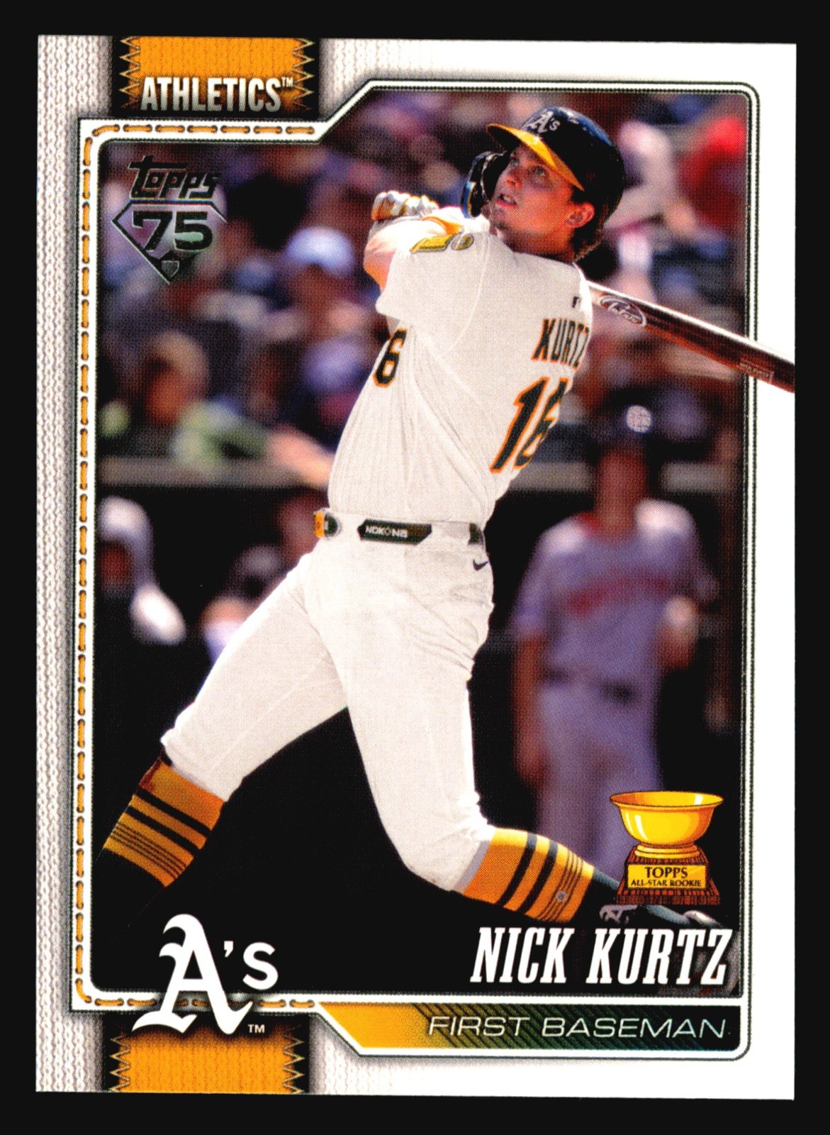 2026 Topps Series 1 Nick Kurtz All-Star Rookie Cup #97