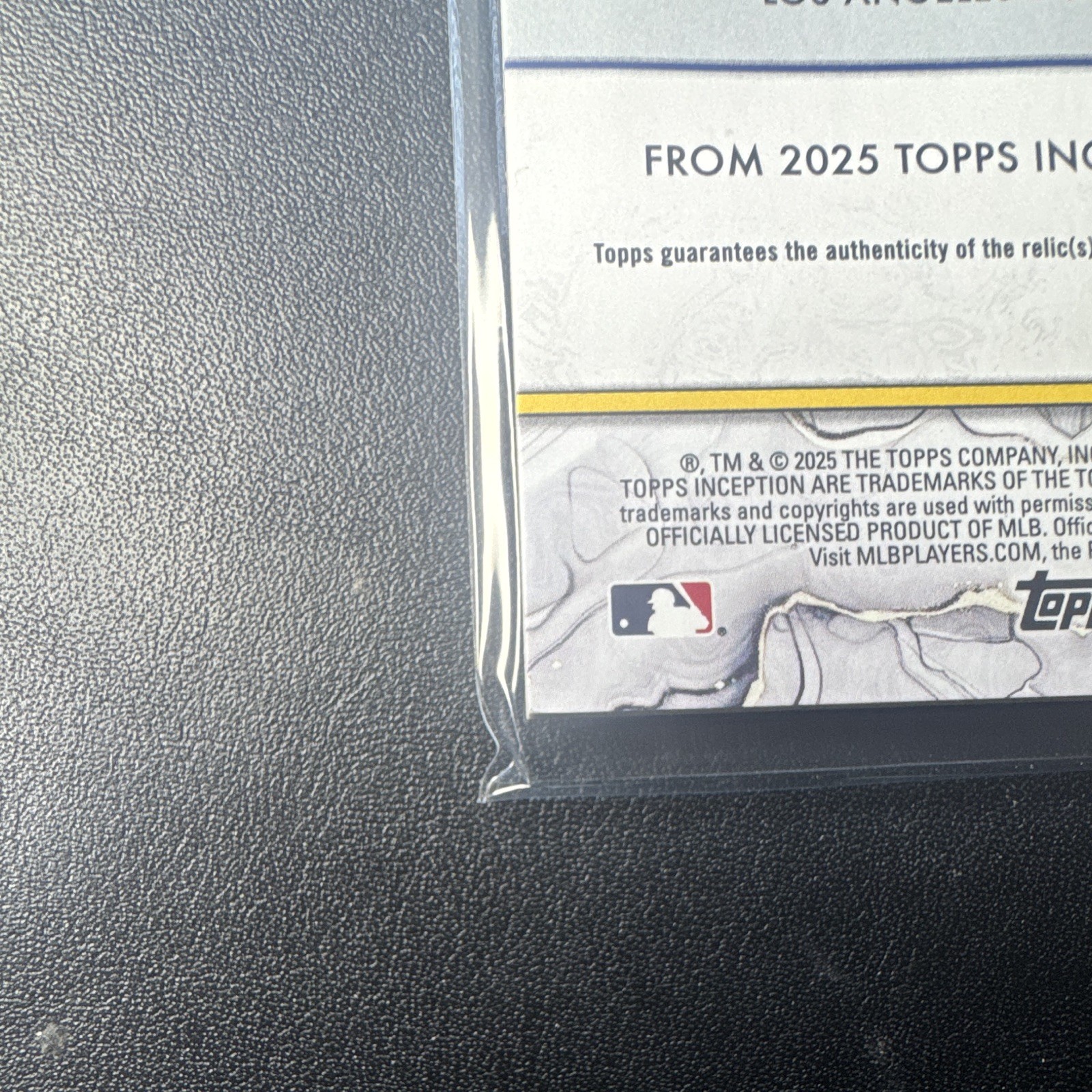Topps 2025 Inception Hyeseong Kim RC Auto Game Sock Relic #IAGR-HK 14/25