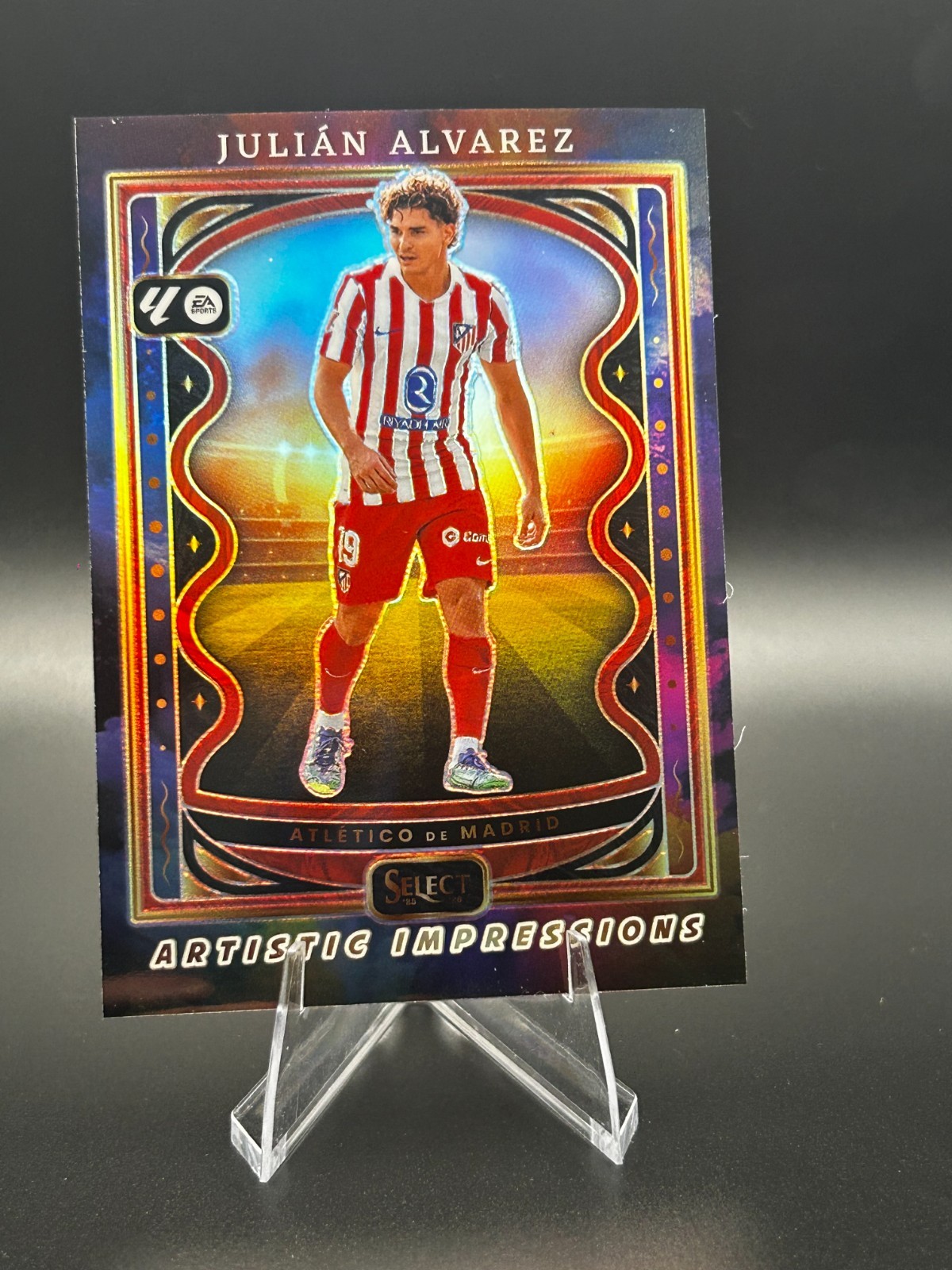2025-26 Panini Select La Liga – Julian Alvarez Artistic Impressions Case Hit