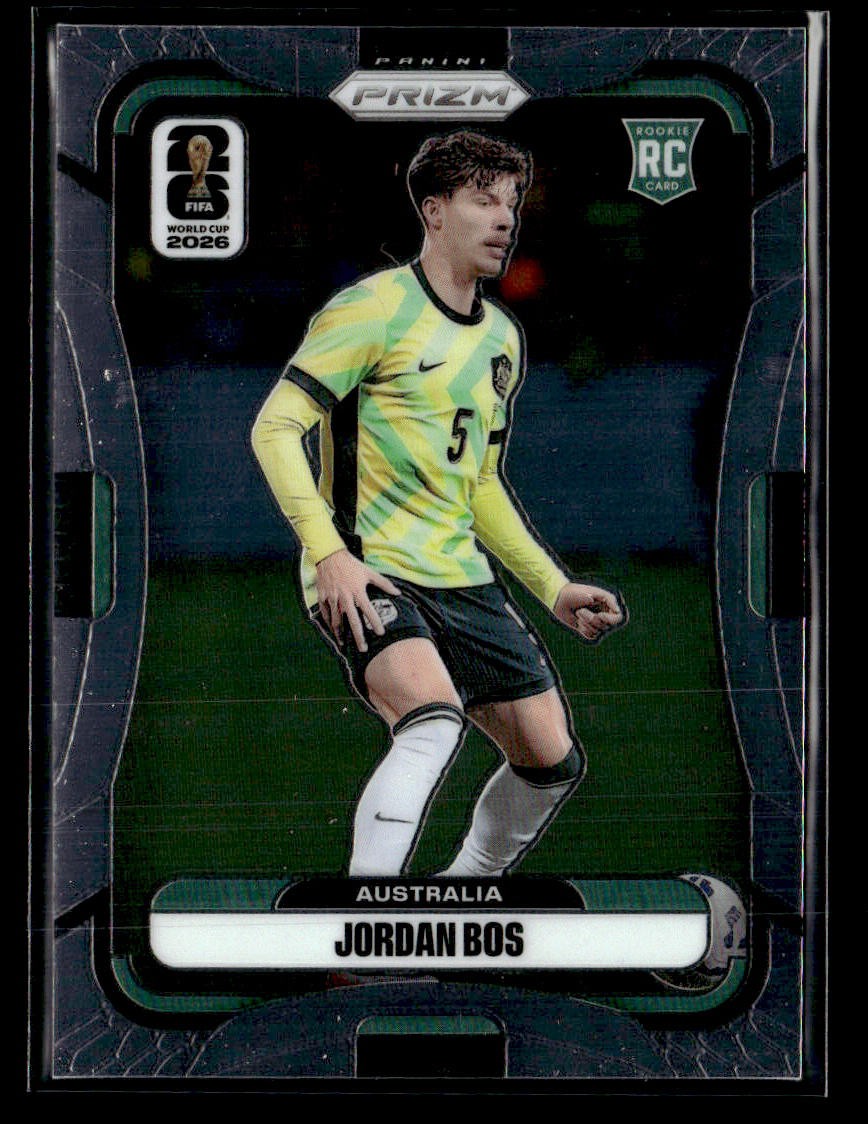 2026 Panini Prizm FIFA World Cup #143 Jordan Bos Card Australia