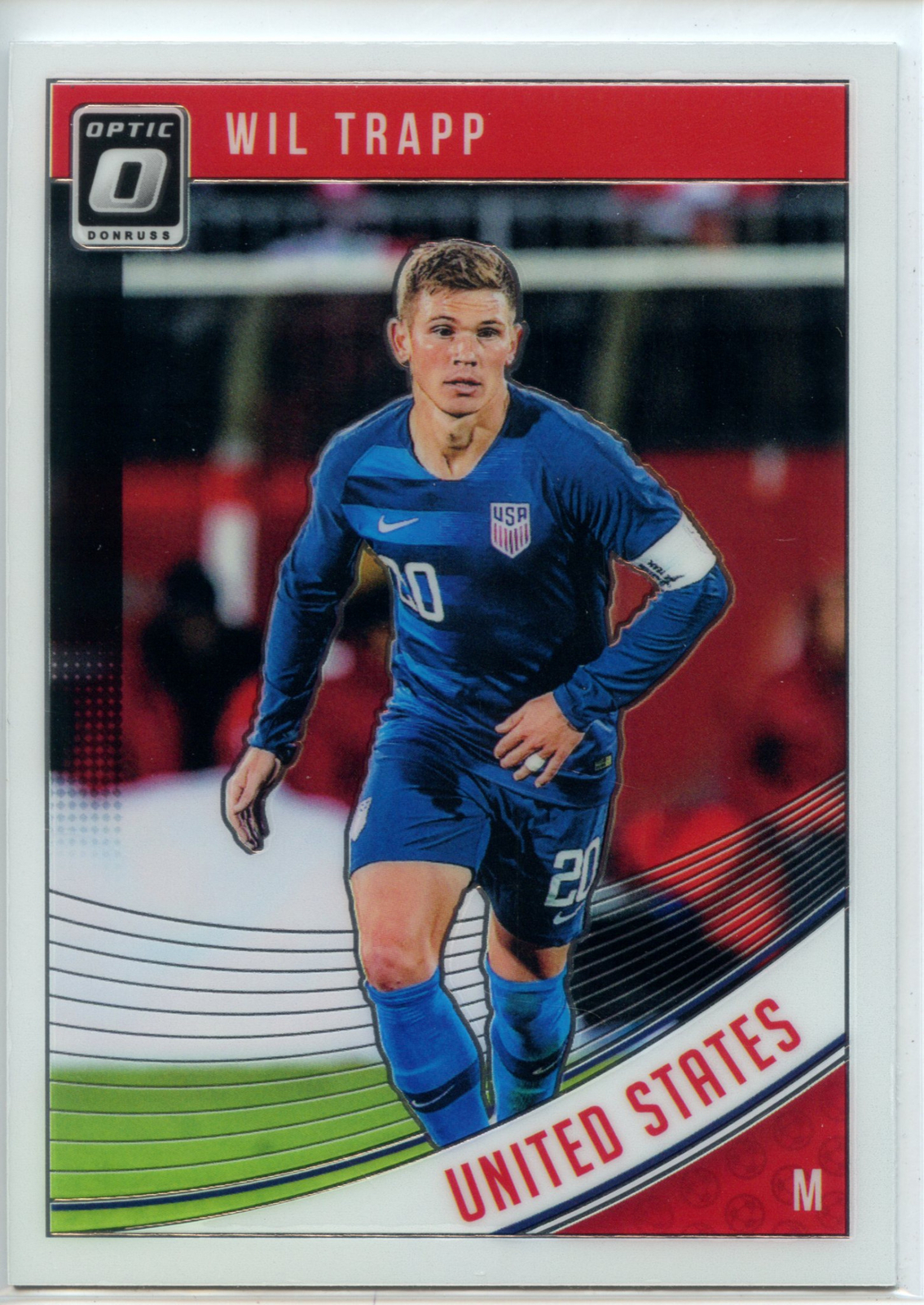 2018-19 Donruss Soccer Optic Base #172 Wil Trapp – United States USA Qty