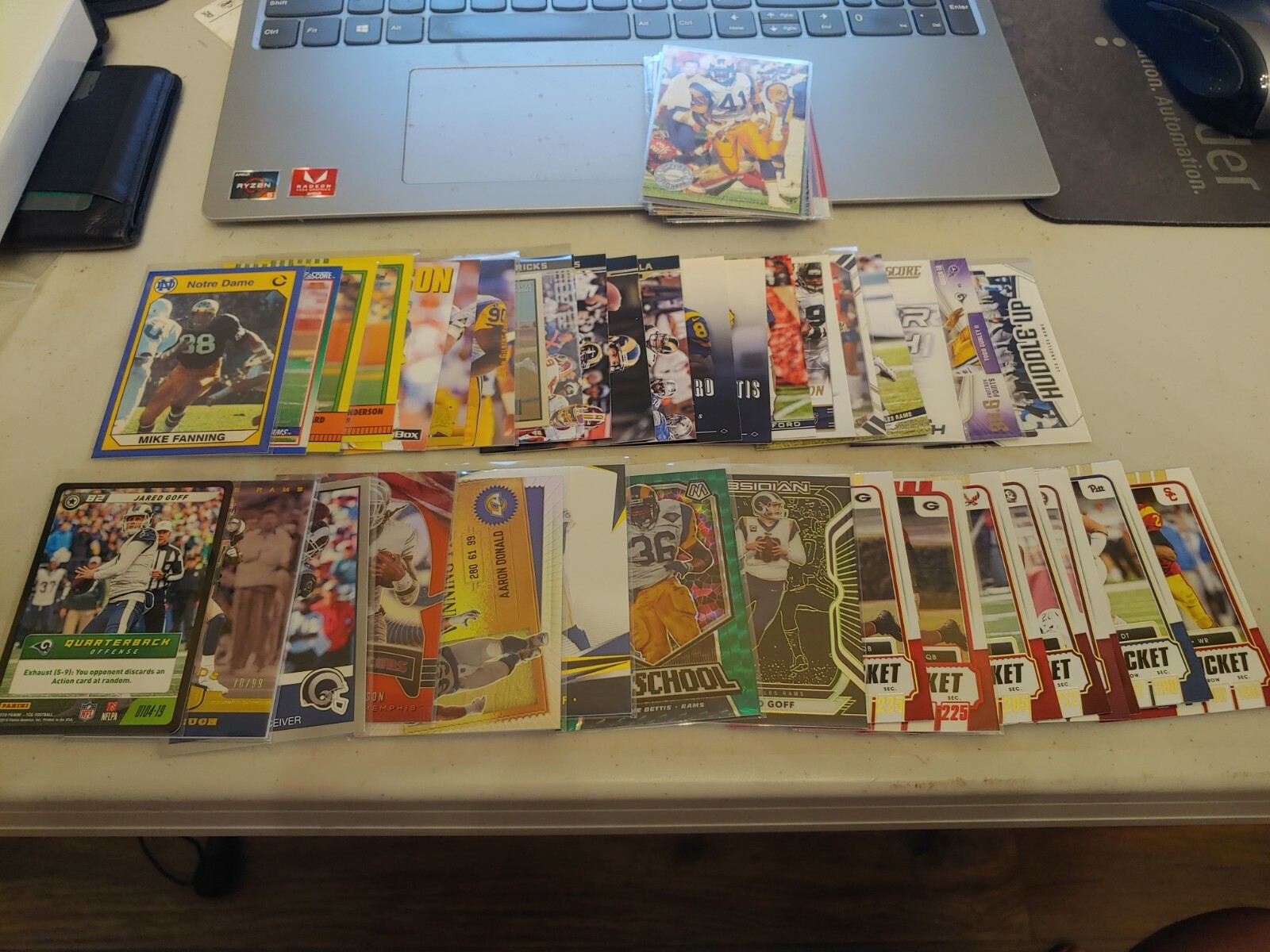 Los Angeles Rams Team Cards. Various Brands & Years. You Pick. Rookie & Vets