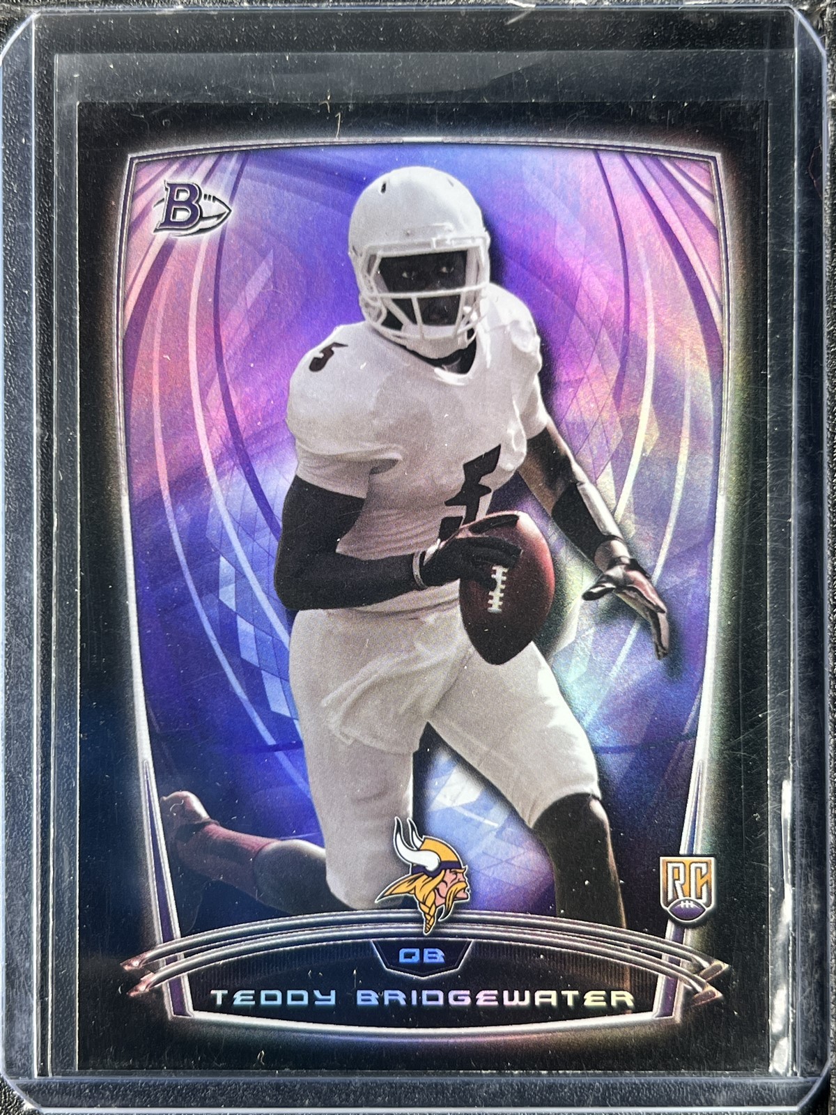 Bridgewater, Teddy – 2014 Bowman Paper – Black Foil