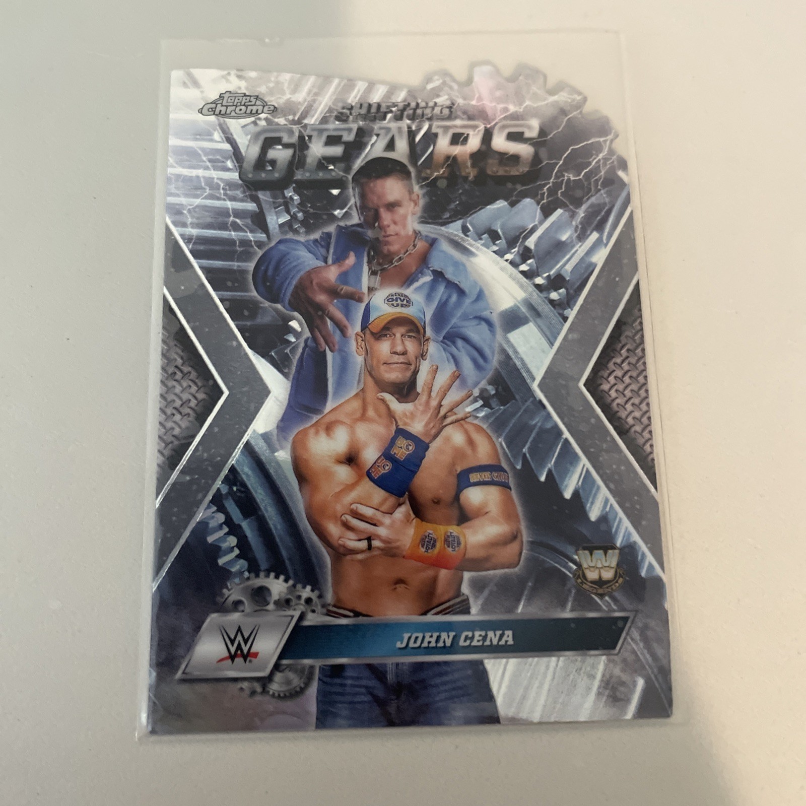 2025 Topps Chrome WWE John Cena Shifting Gears #SG-JC