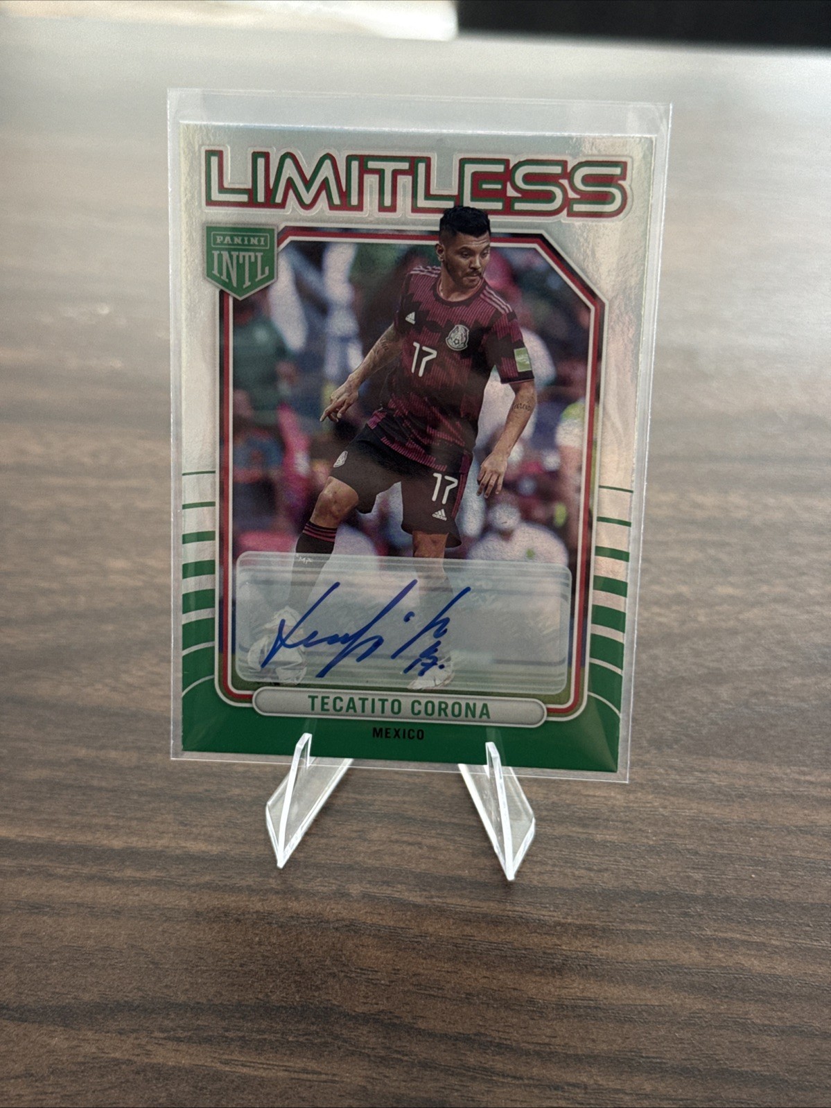 Panini Mexico Intl 2026 Tetcatito Corona Limitless Foil Auto