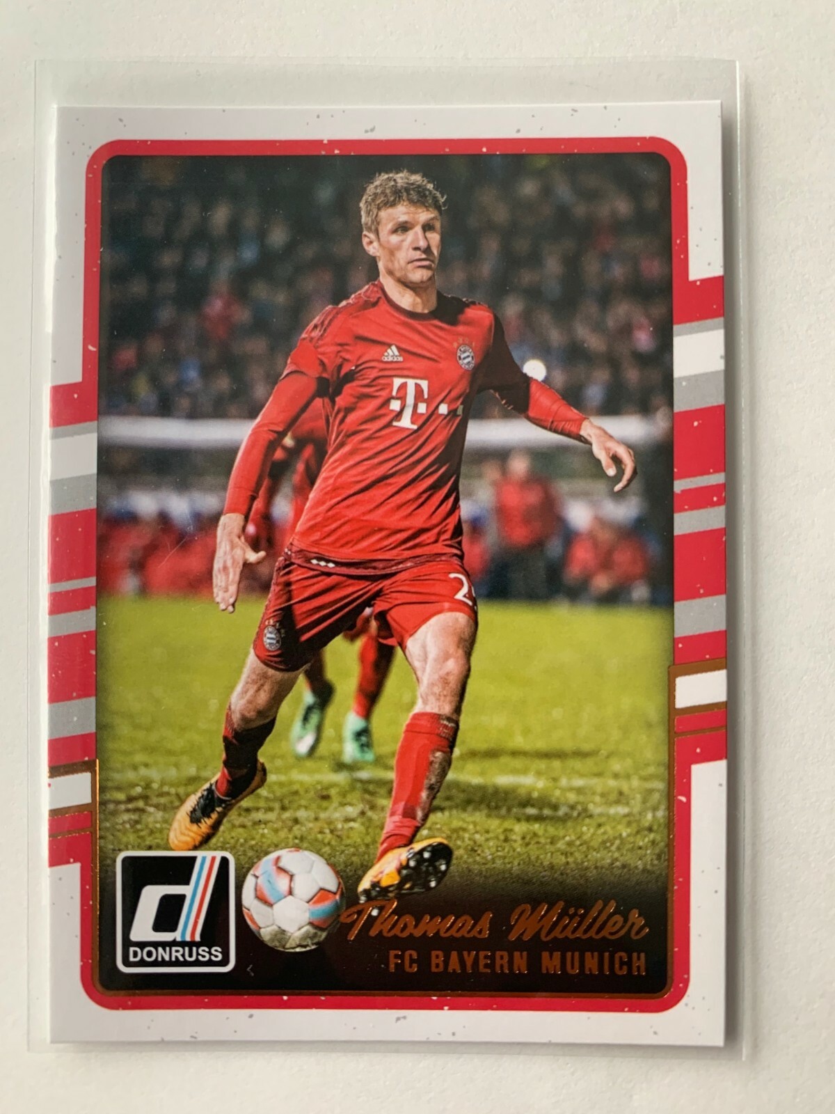 2016-17 Thomas Muller Panini Donruss Soccer Card #40 FC Bayern Munich Germany