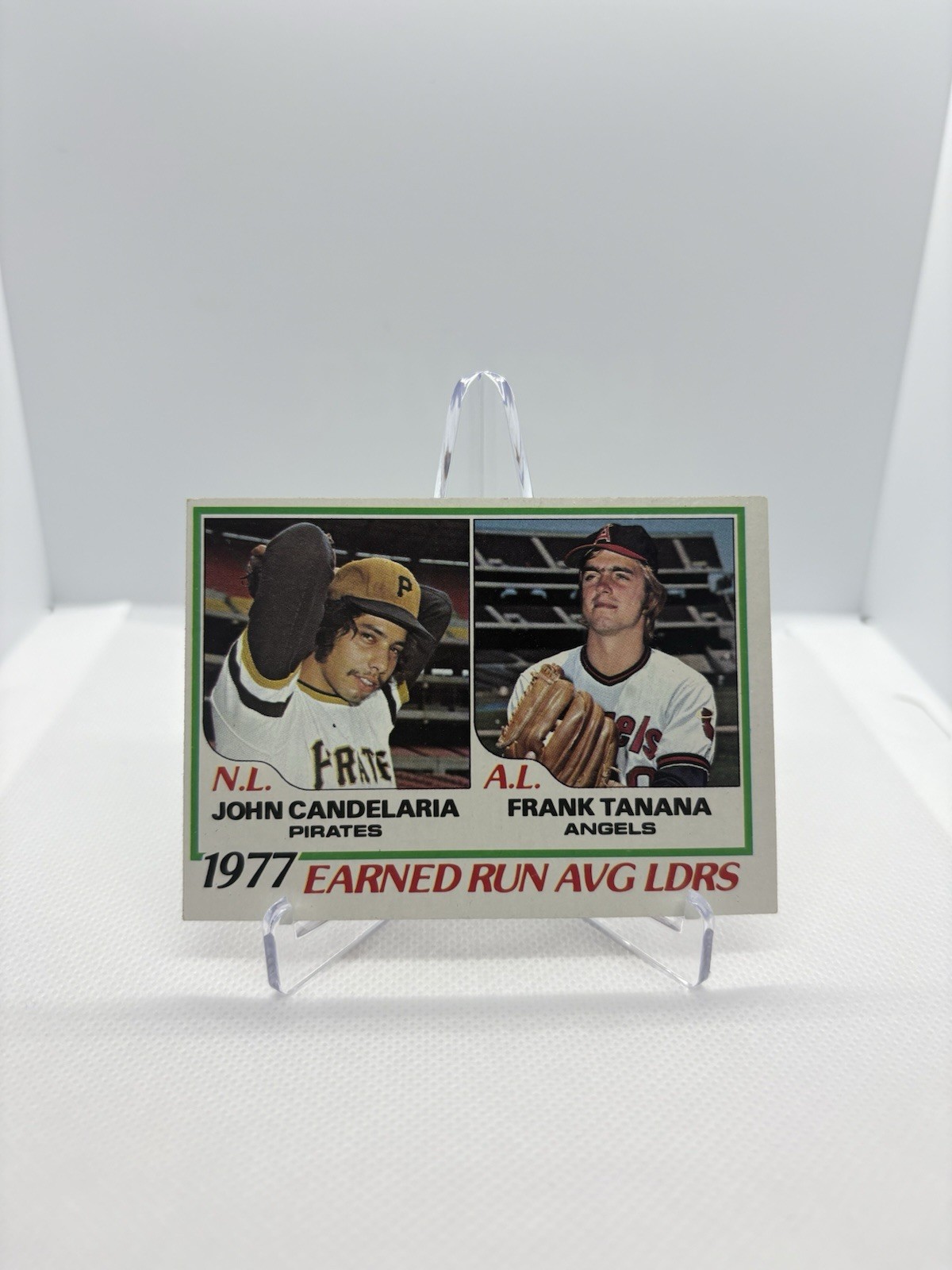 1978 Topps – League Leaders John Candelaria, Frank Tanana #207