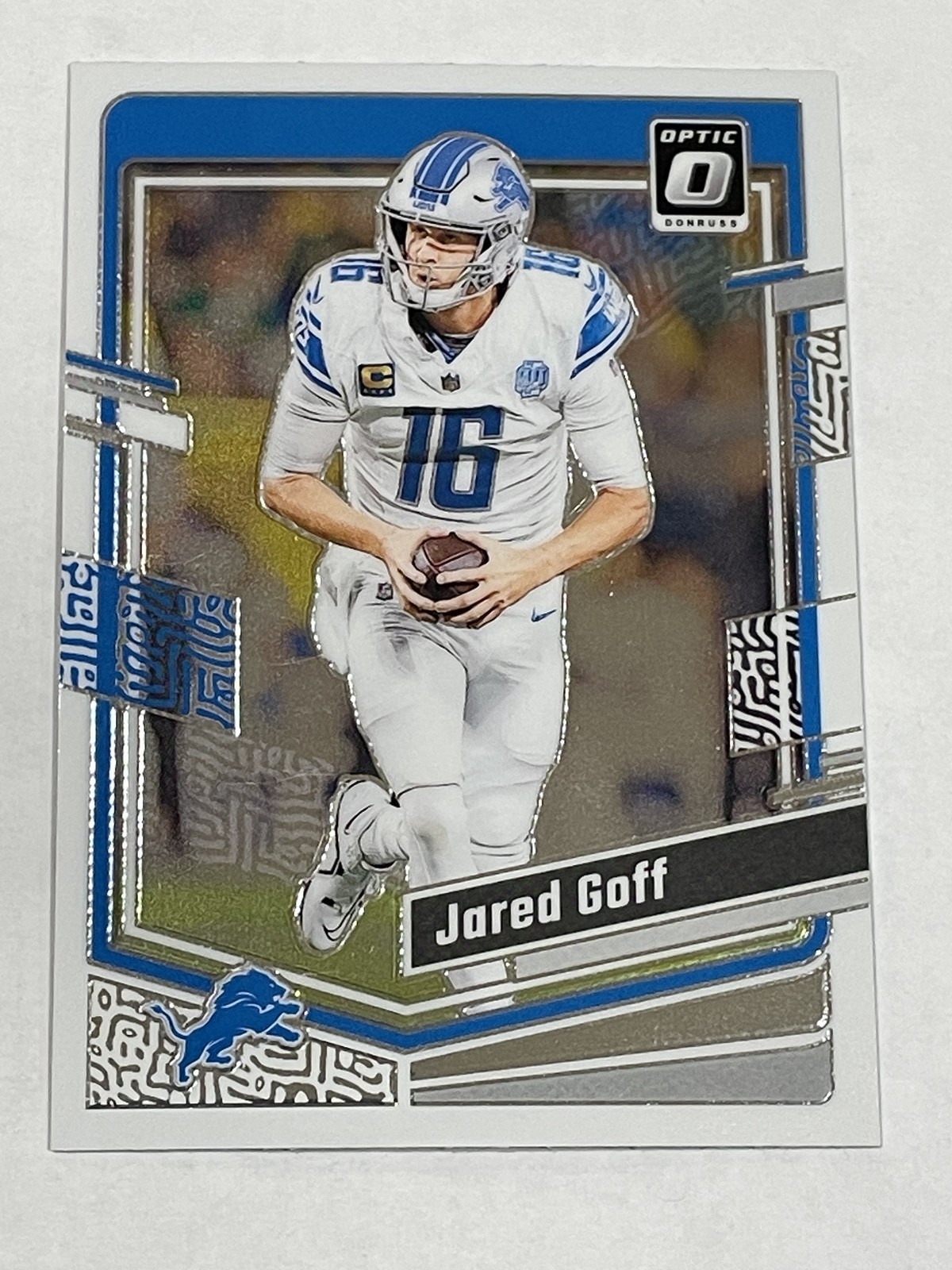 2023 Donruss Optic Football #62 – Jared Goff – Detroit Lions