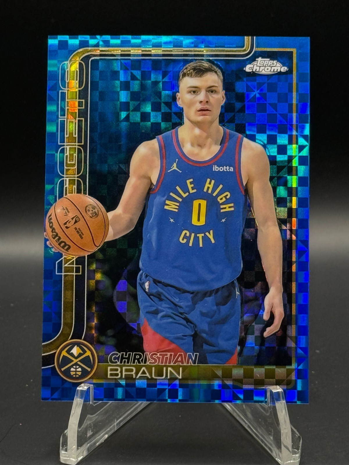 2025-26 NBA Topps Chrome Blue X-Fractors – Pick Your Card – as low as 3.20 ea!