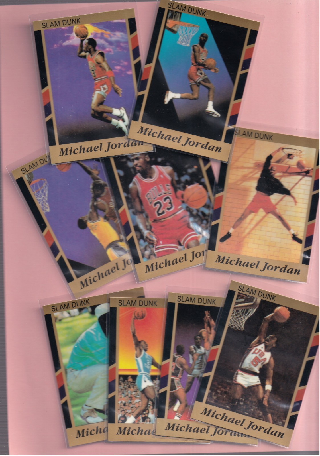 (33) – Michael Jordan 1990’s Broder / Wheaties Basketball Cards HOF Bulls