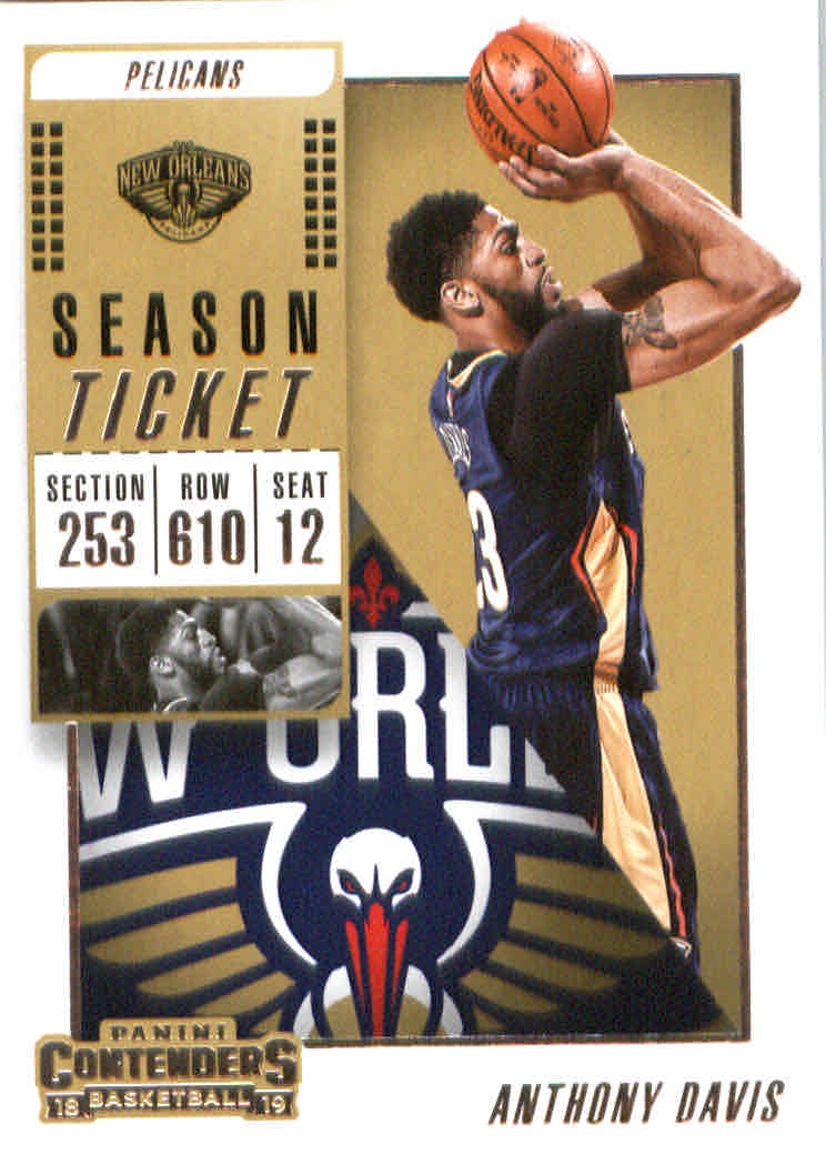 2018-19 Panini Contenders #81 Anthony Davis – BSK